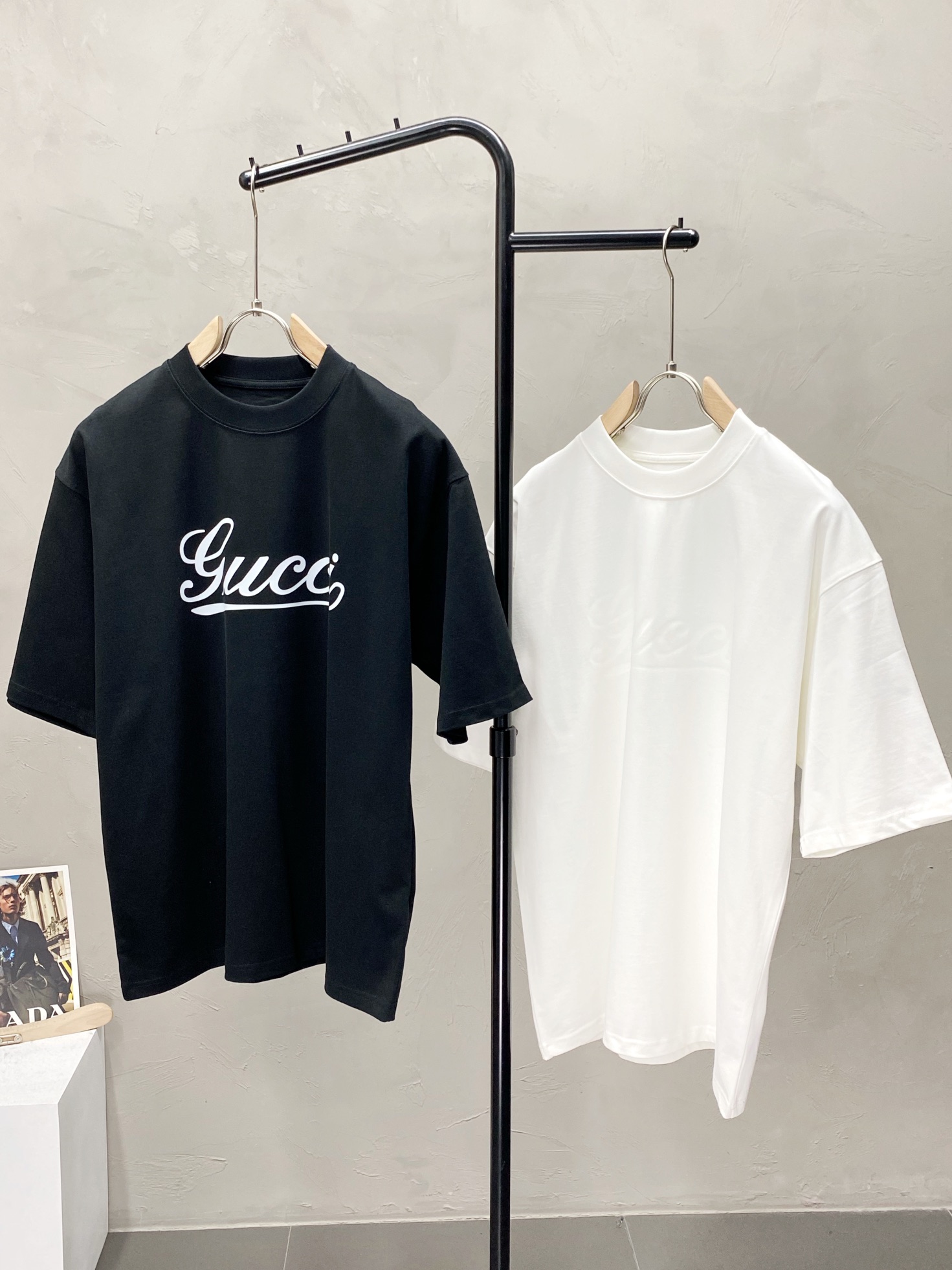 Gucci Men's Short Sleeve T-Shirt, Casual Style, Soft Fabric, Sizes M-XXXL