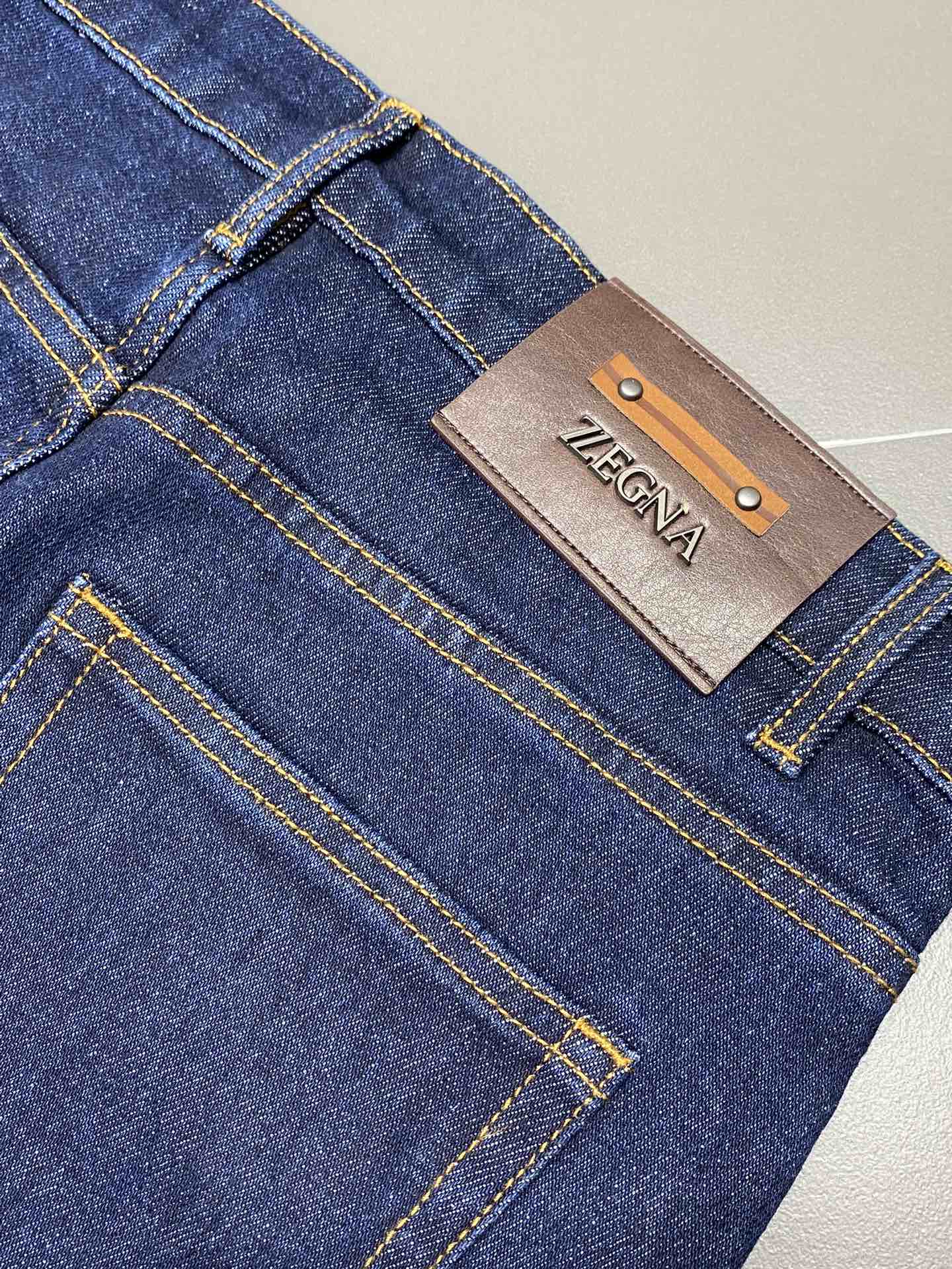    。ZEGNA杰尼亚💥独家专供新款春夏牛仔裤 高端版本！专柜 面料 透气舒适度高，细节无可挑剔，品牌
