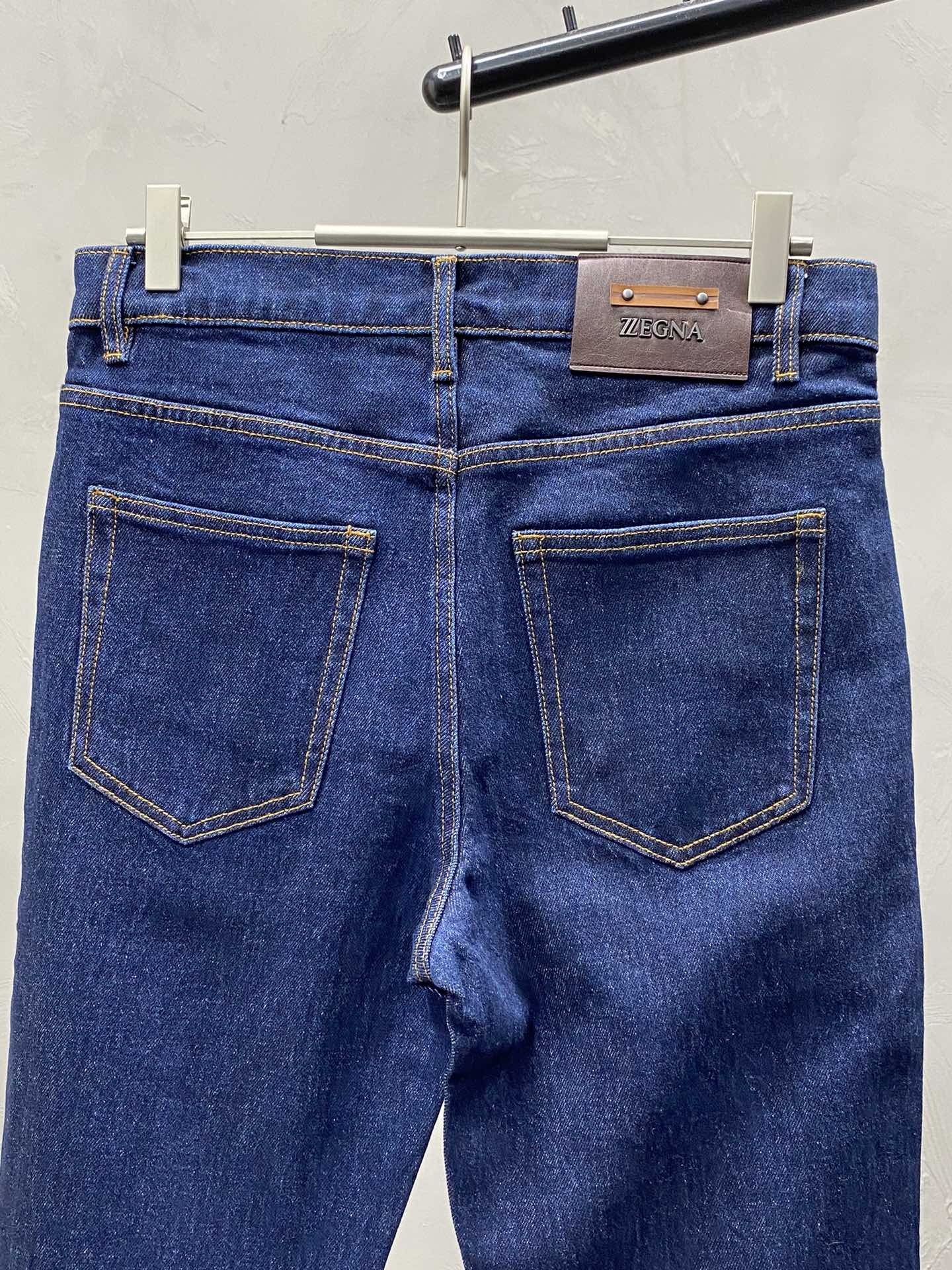    。ZEGNA杰尼亚💥独家专供新款春夏牛仔裤 高端版本！专柜 面料 透气舒适度高，细节无可挑剔，品牌