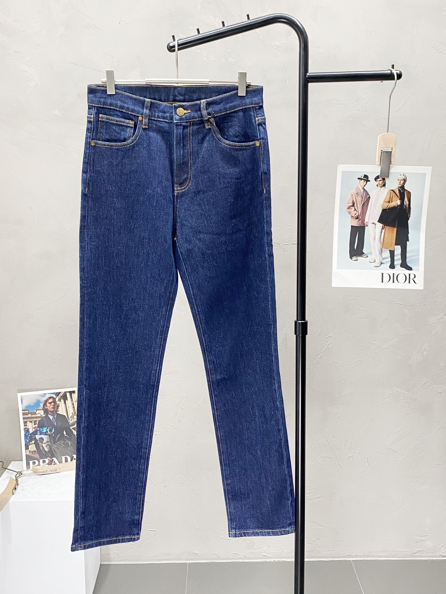    。ZEGNA杰尼亚💥独家专供新款春夏牛仔裤 高端版本！专柜 面料 透气舒适度高，细节无可挑剔，品牌