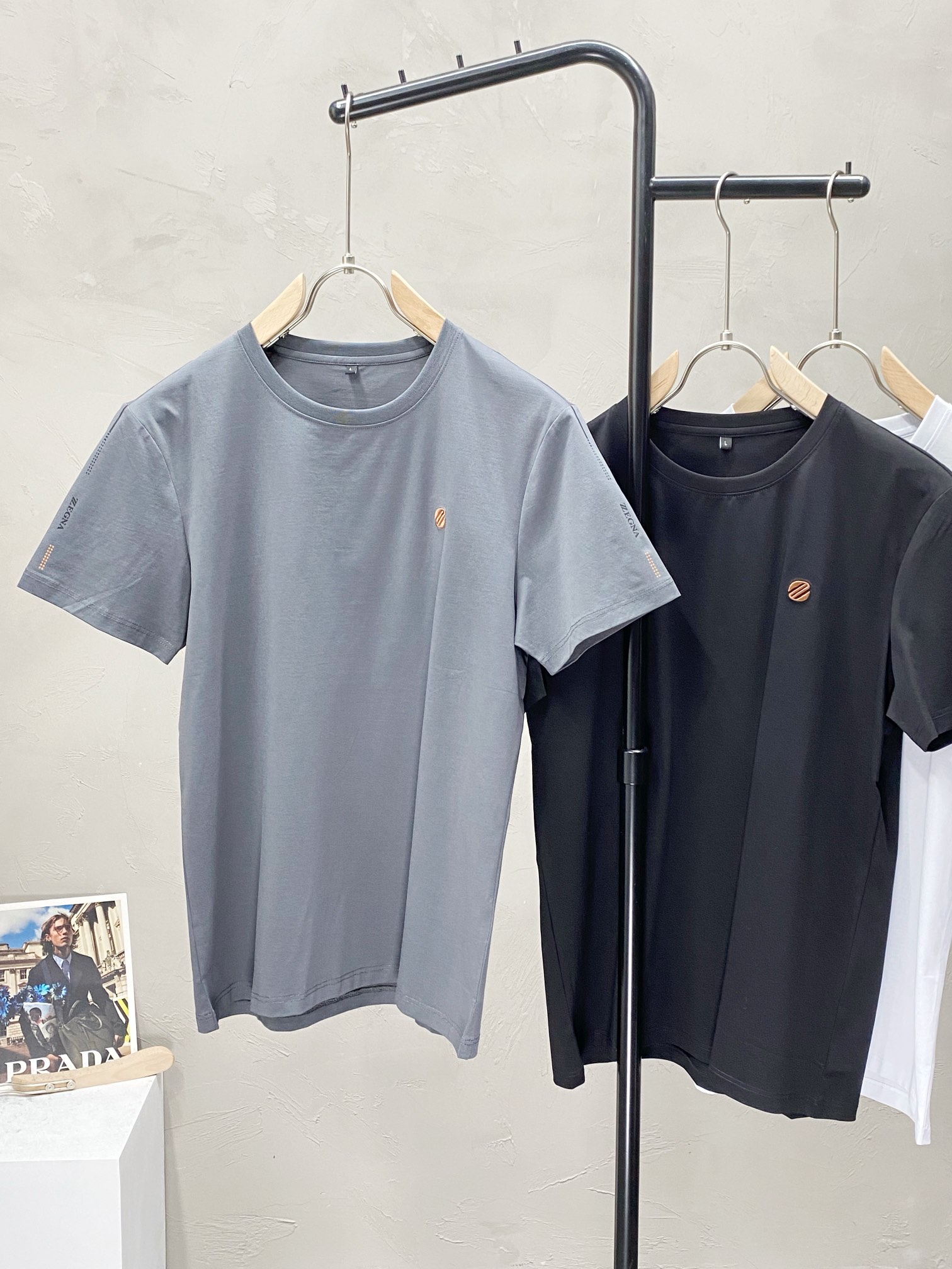    。ZEGNA杰尼亚💥独家专供新款原单男士休闲春夏短袖 高端  高端版本 时尚百搭爆款⚠️⚠️✨✨进