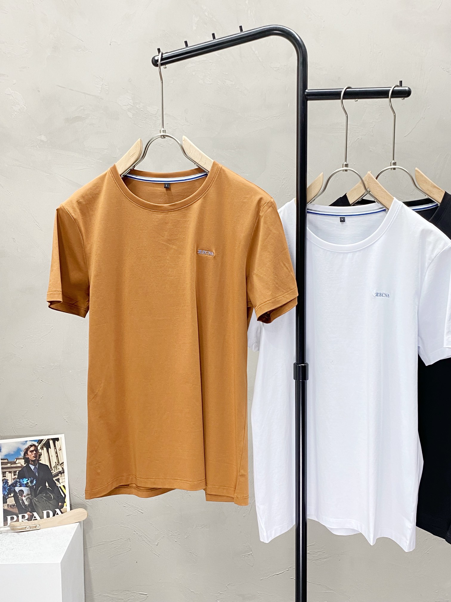    。ZEGNA杰尼亚💥独家专供新款原单男士休闲春夏短袖 高端  高端版本 时尚百搭爆款⚠️⚠️✨✨进