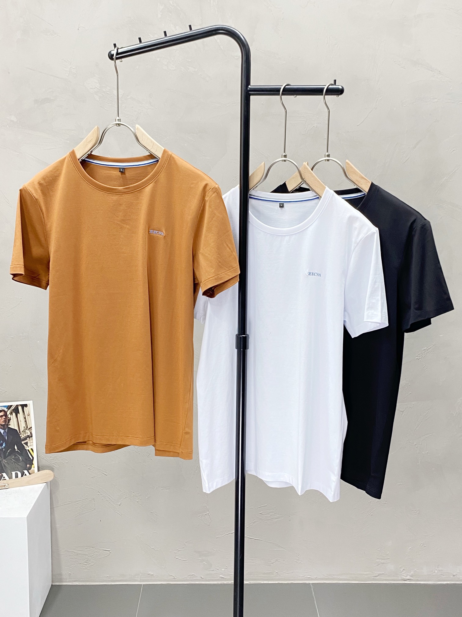    。ZEGNA杰尼亚💥独家专供新款原单男士休闲春夏短袖 高端  高端版本 时尚百搭爆款⚠️⚠️✨✨进