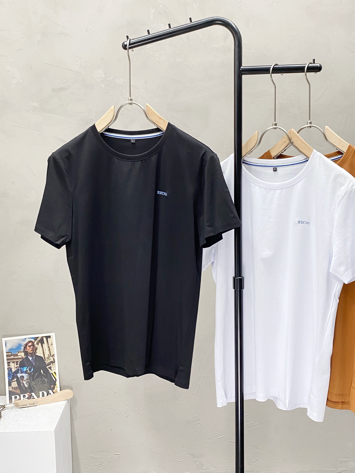    。ZEGNA杰尼亚💥独家专供新款原单男士休闲春夏短袖 高端  高端版本 时尚百搭爆款⚠️⚠️✨✨进