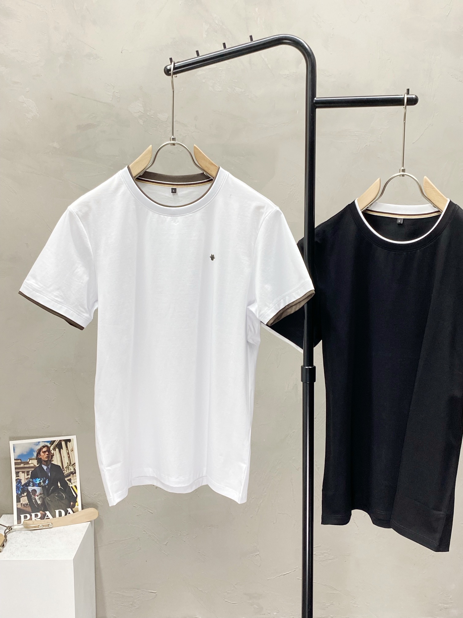    。Dior迪奥💥独家专供新款原单男士休闲春夏短袖 高端  高端版本 时尚百搭爆款⚠️⚠️✨✨进口面