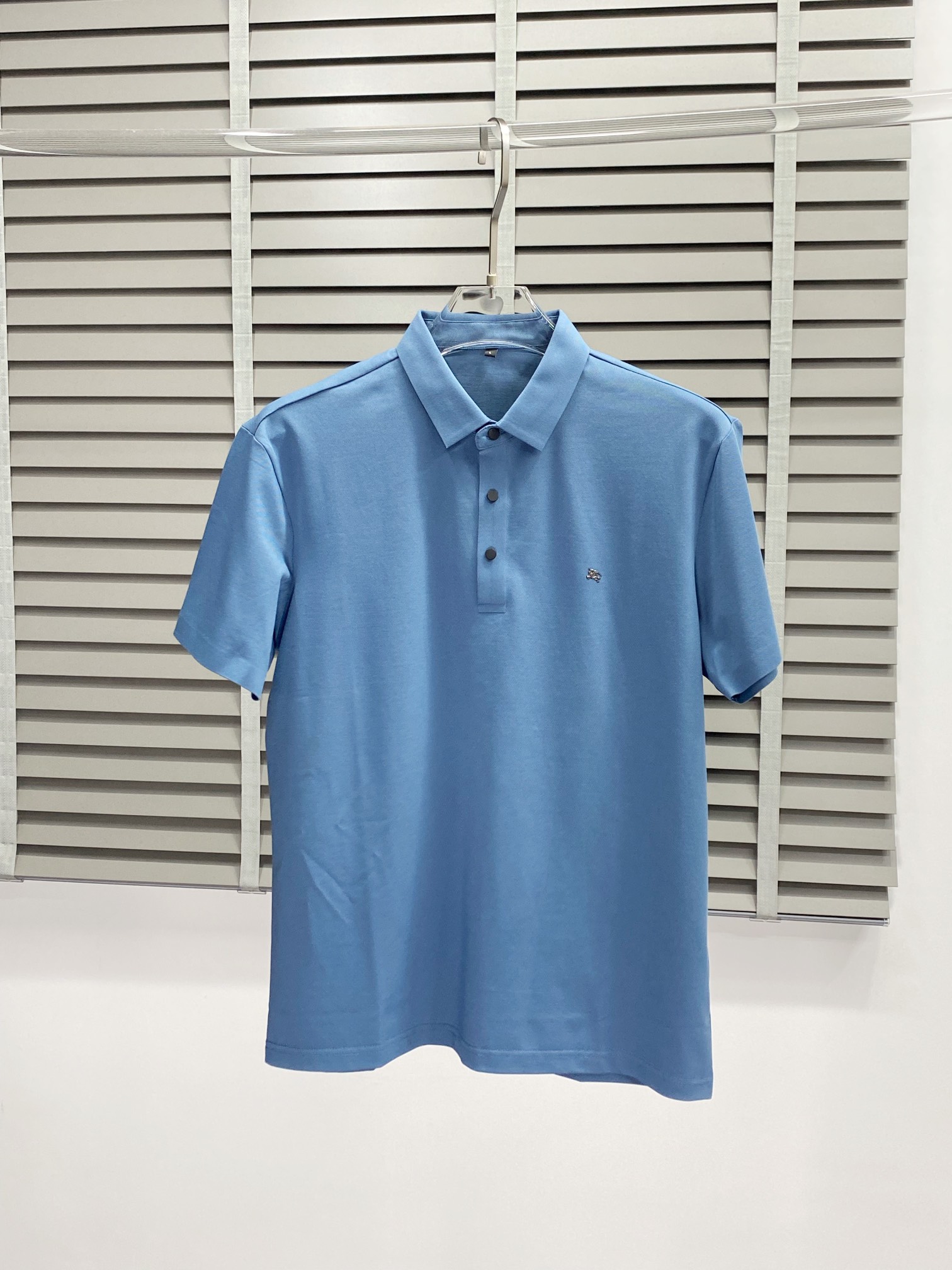    。Burberry巴宝莉💥独家专供新款原单男士休闲春夏翻领短袖 高端  高端版本 时尚百搭爆款⚠️