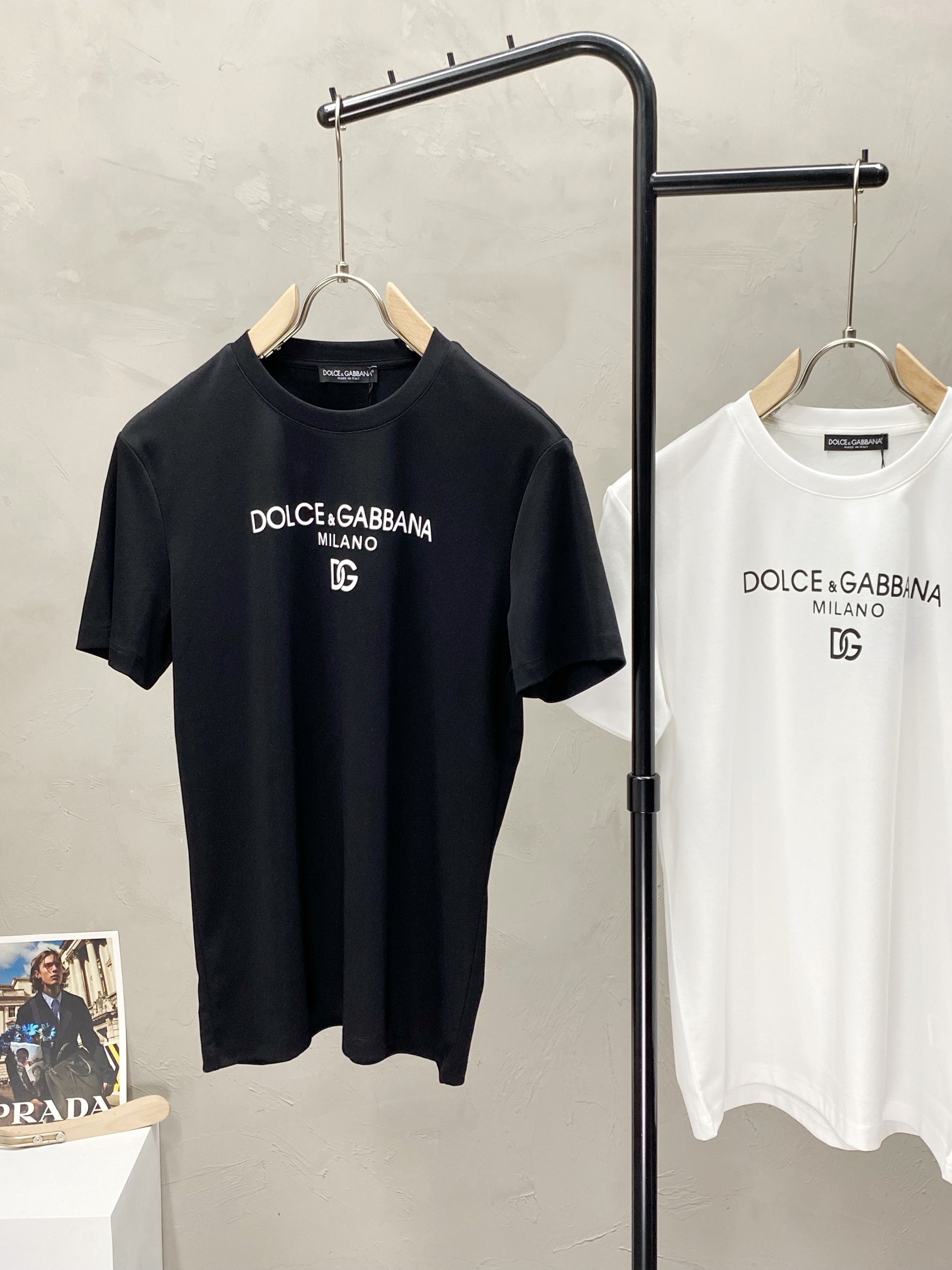    。Dolce&Gabbana杜嘉班纳💥独家专供新款原单男士休闲春夏短袖 高端  高端版本 时尚百搭