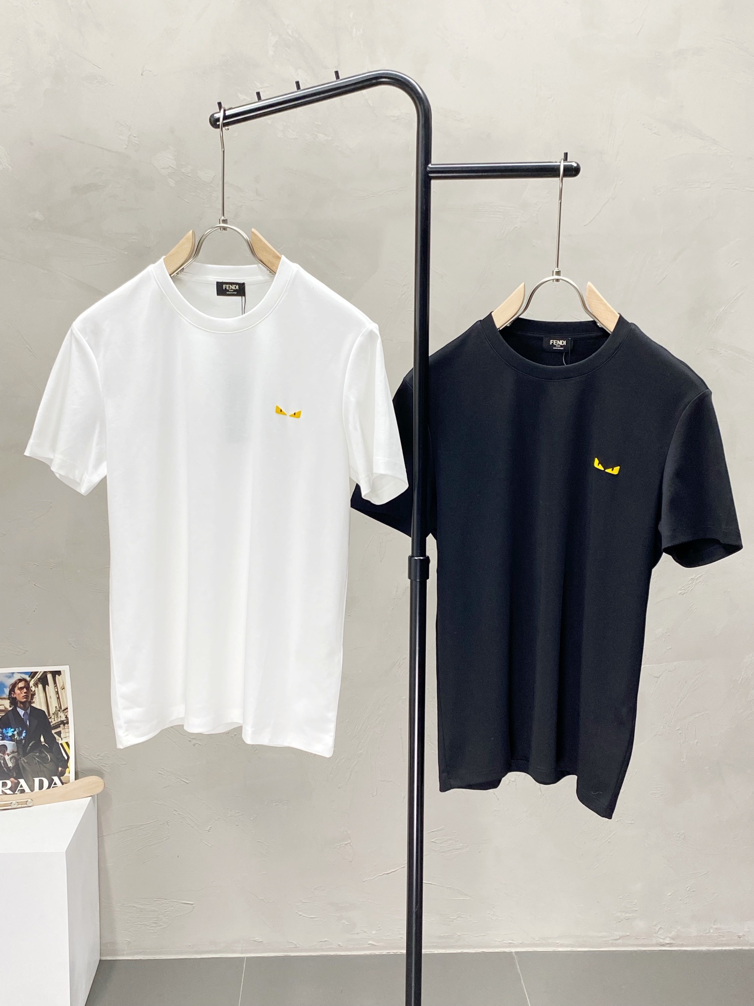    。FENDI芬迪💥独家专供新款原单男士休闲春夏短袖 高端  高端版本 时尚百搭爆款⚠️⚠️✨✨进口