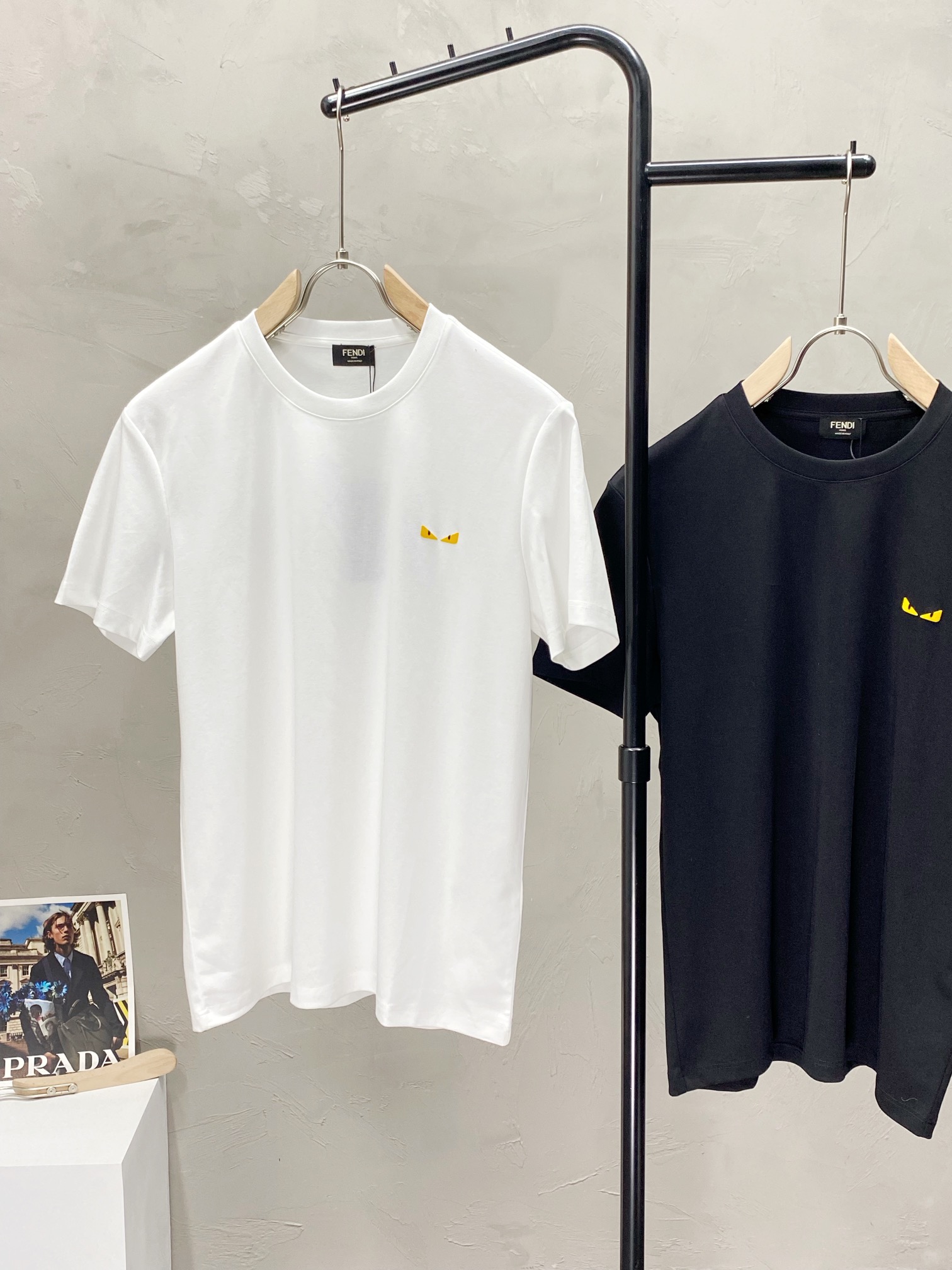    。FENDI芬迪💥独家专供新款原单男士休闲春夏短袖 高端  高端版本 时尚百搭爆款⚠️⚠️✨✨进口