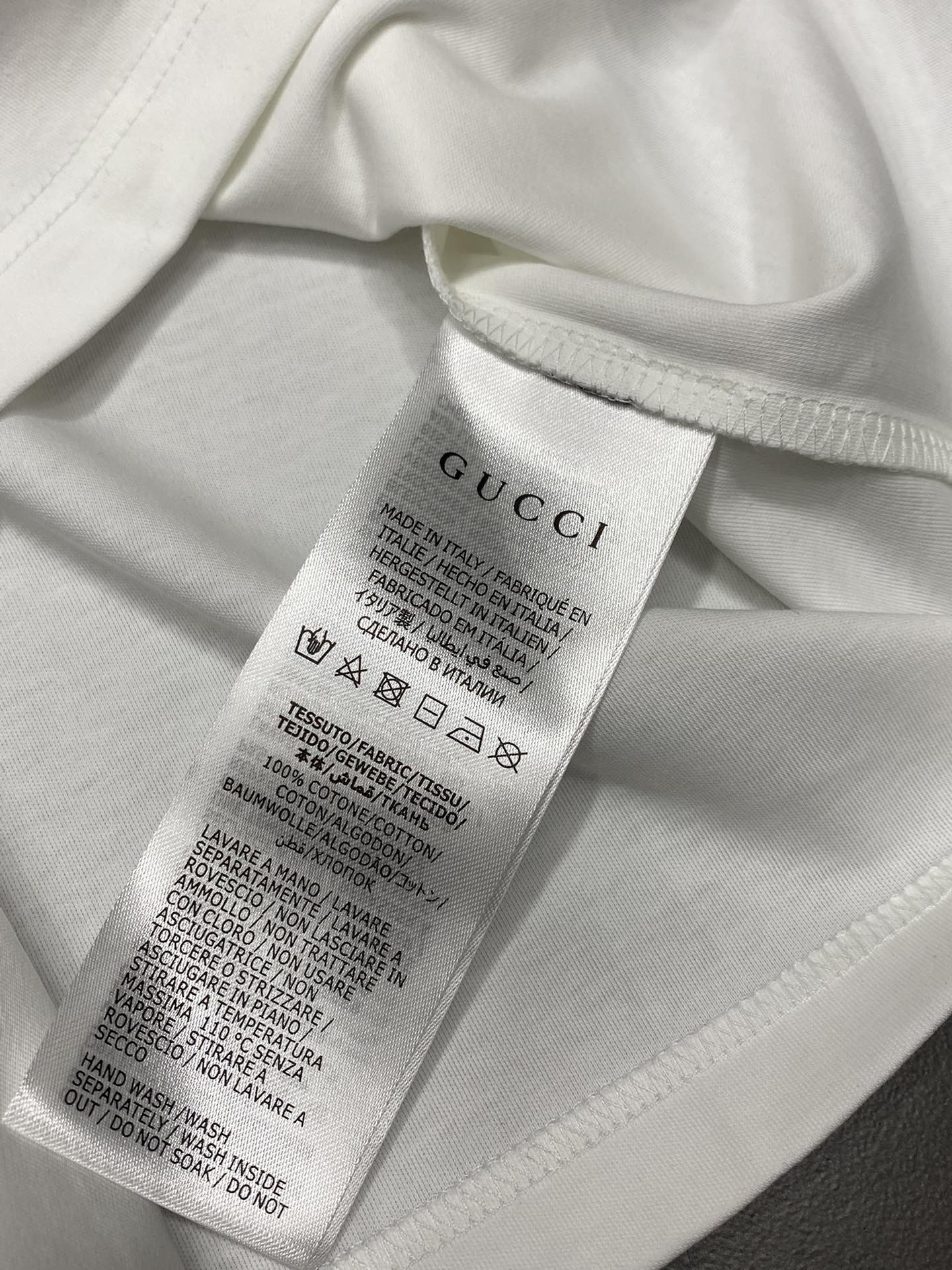    。Gucci古驰💥独家专供新款原单男士休闲春夏短袖 高端  高端版本 时尚百搭爆款⚠️⚠️✨✨进口