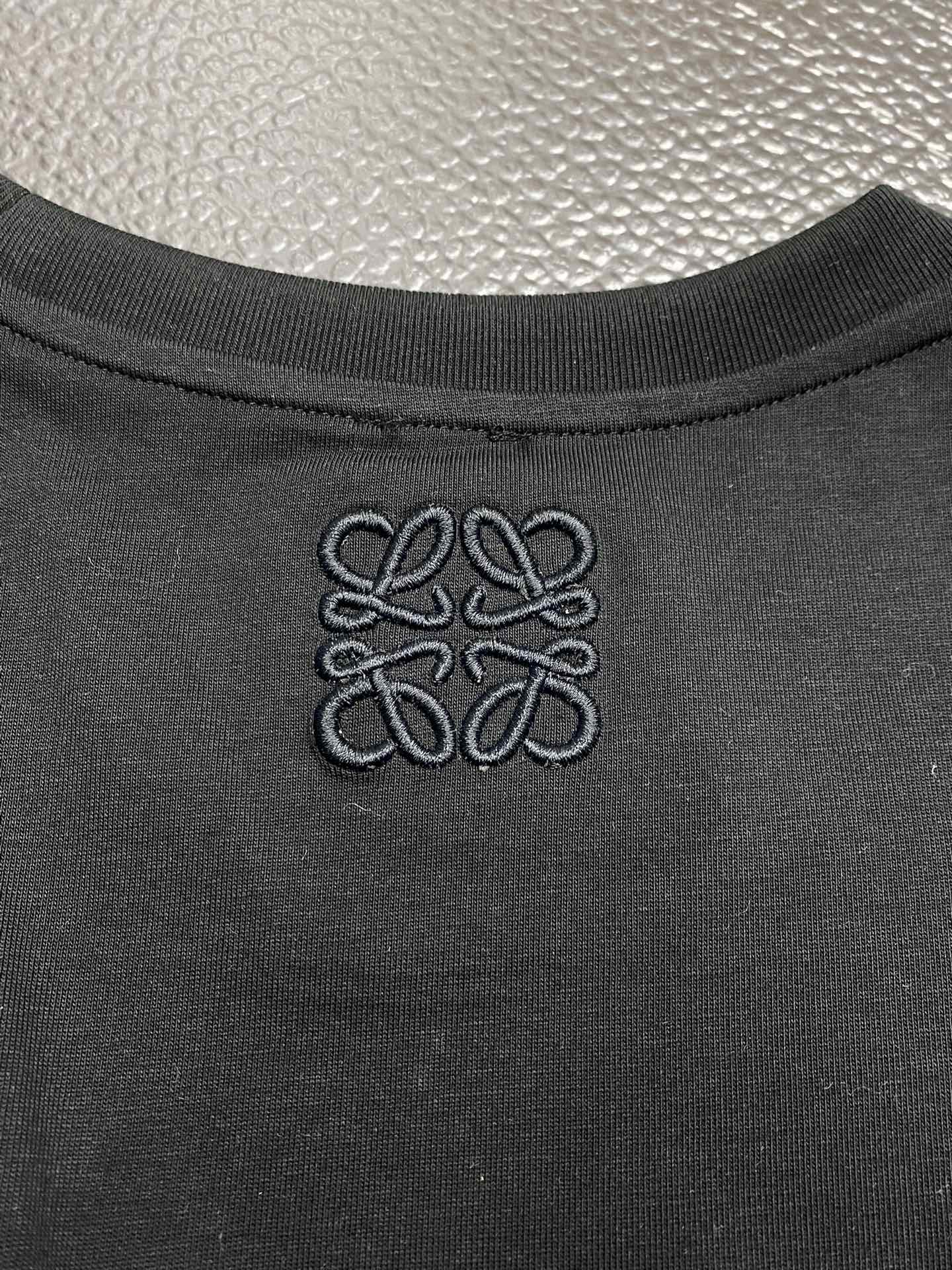    。Loewe罗意威💥独家专供新款男士休闲春夏短袖 高端  高端版本 时尚百搭爆款⚠️⚠️✨✨进口面