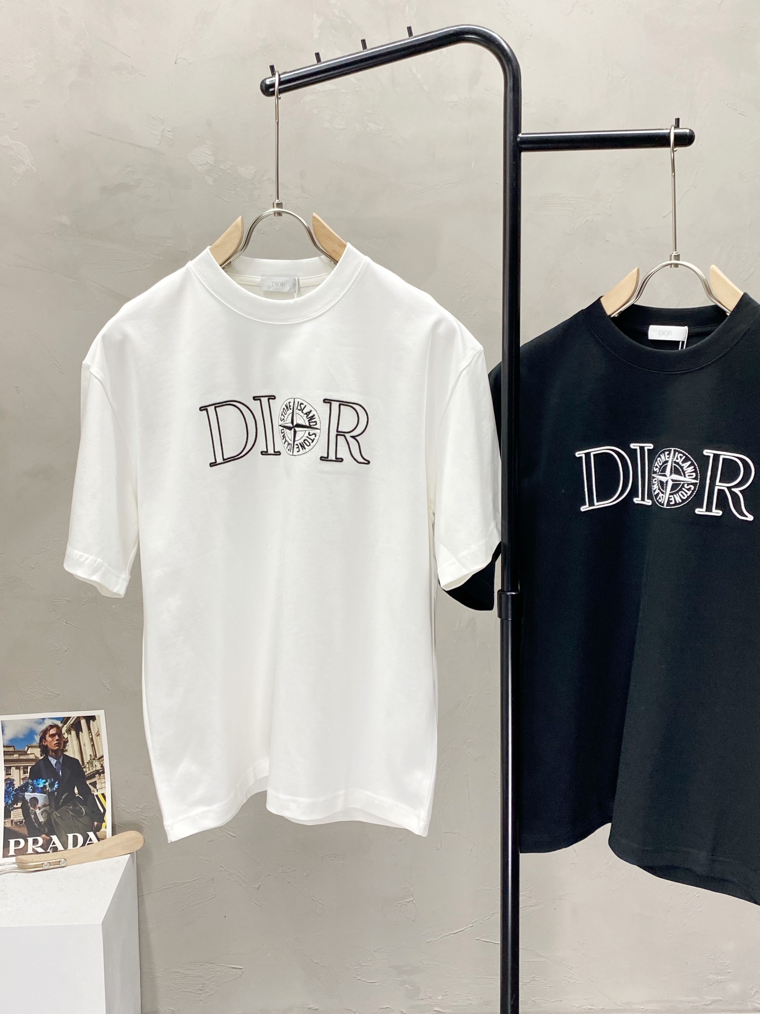    。Dior迪奥💥独家专供新款原单男士休闲春夏短袖 高端  高端版本 时尚百搭爆款⚠️⚠️✨✨进口面