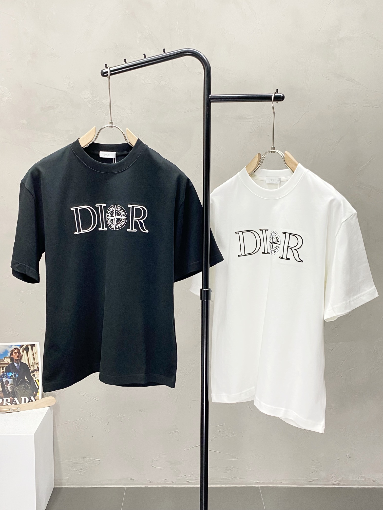    。Dior迪奥💥独家专供新款原单男士休闲春夏短袖 高端  高端版本 时尚百搭爆款⚠️⚠️✨✨进口面