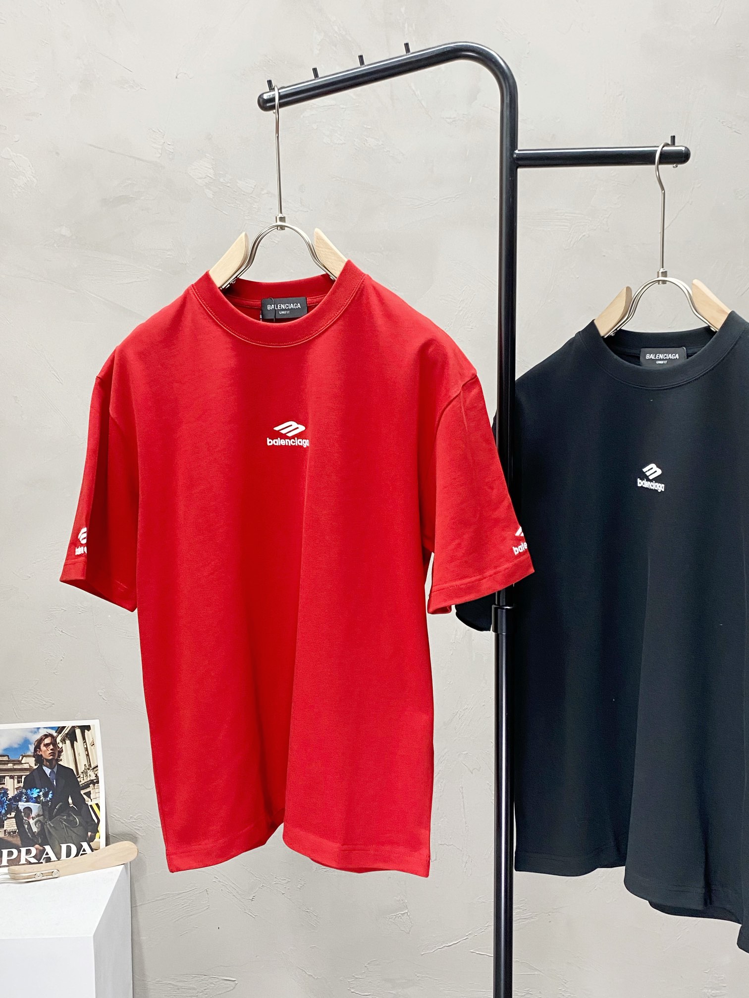    。Balenciga巴黎世家💥独家专供新款原单男士休闲春夏短袖 高端  高端版本 时尚百搭爆款⚠️