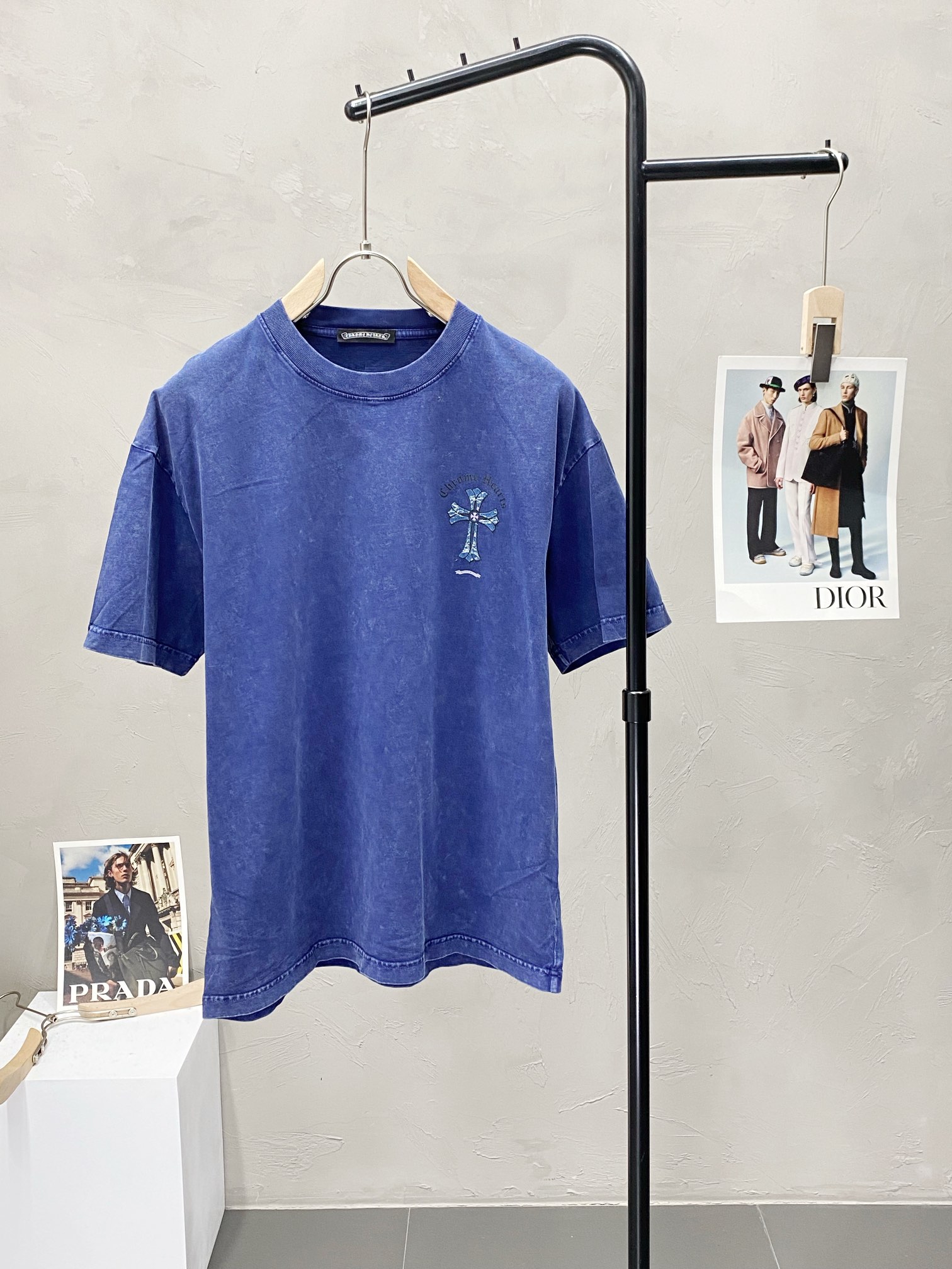    。Chrome Hearts克罗心💥独家专供新款原单男士休闲春夏短袖 高端  高端版本 时尚百搭爆