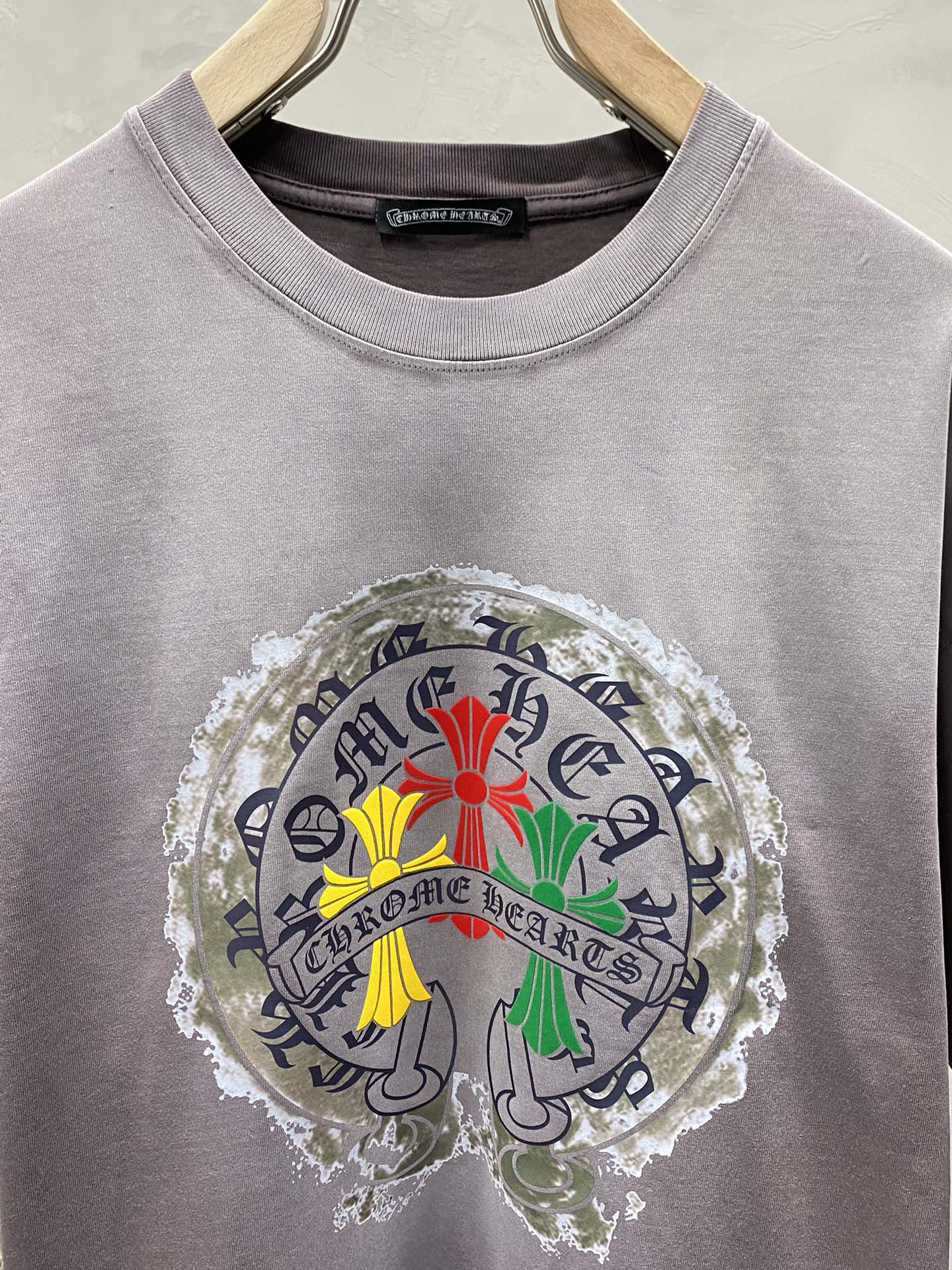    。Chrome Hearts克罗心💥独家专供新款原单男士休闲春夏短袖 高端  高端版本 时尚百搭爆