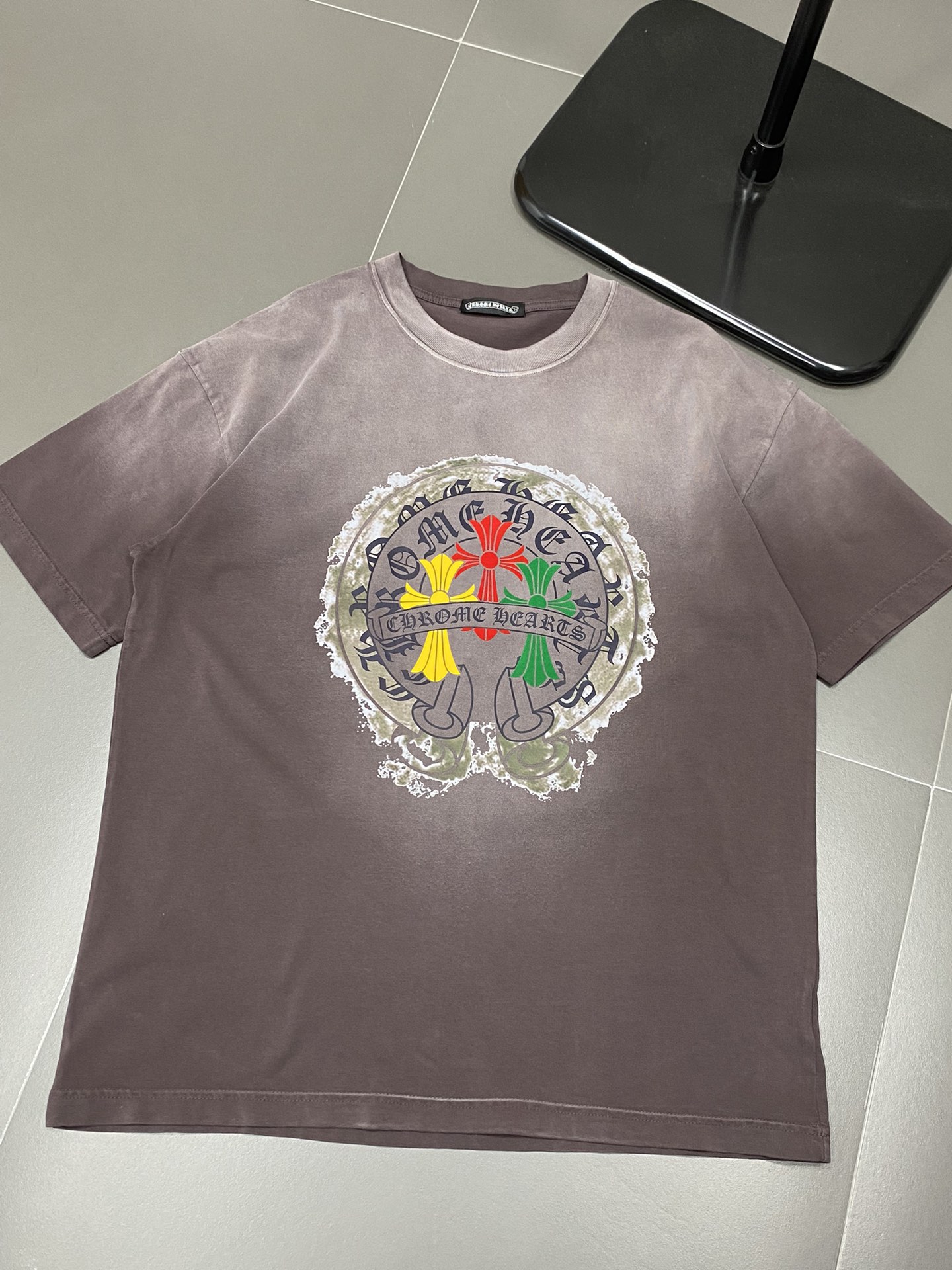    。Chrome Hearts克罗心💥独家专供新款原单男士休闲春夏短袖 高端  高端版本 时尚百搭爆