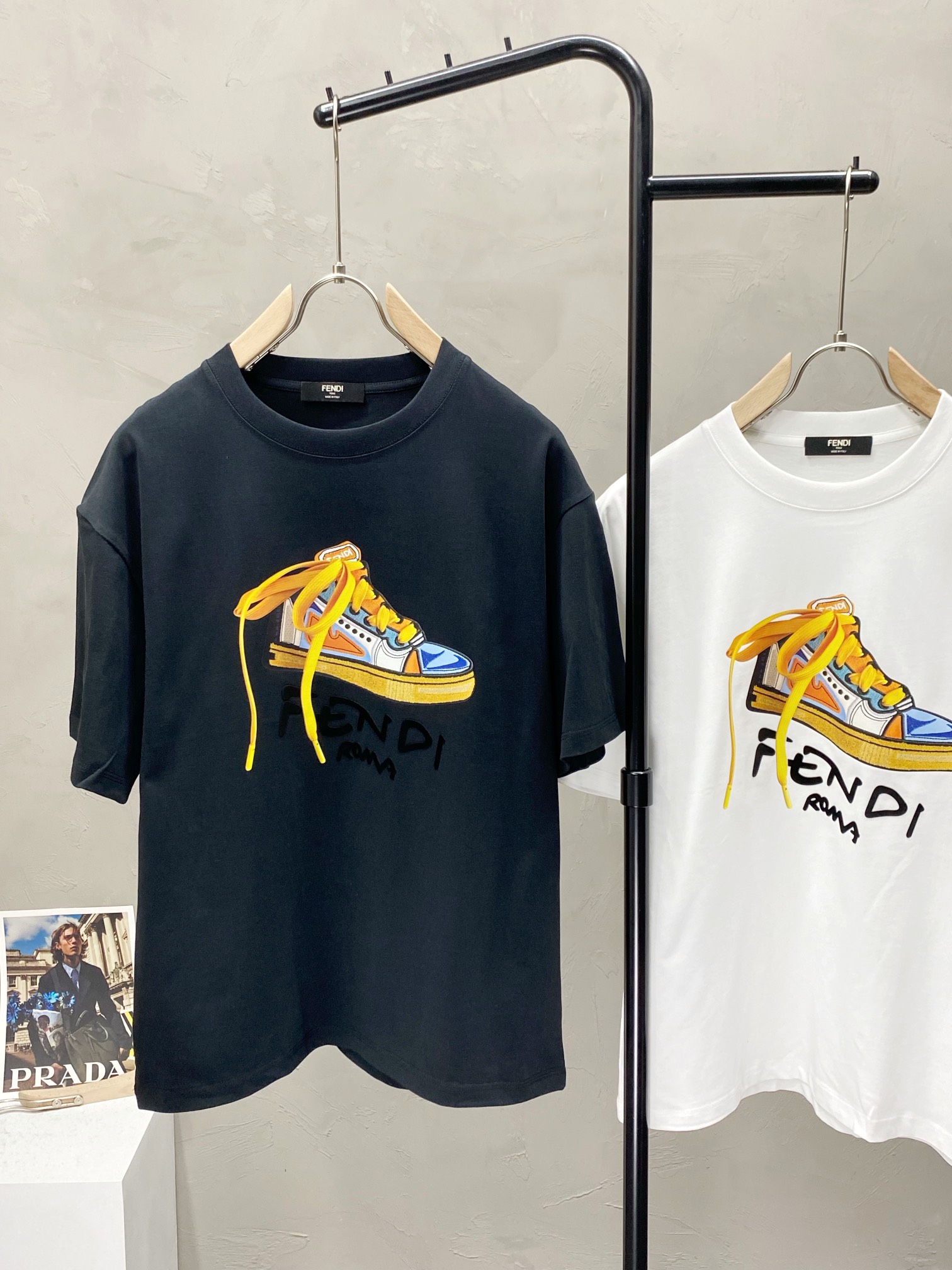    。FENDI芬迪💥独家专供新款原单男士休闲春夏短袖 高端  高端版本 时尚百搭爆款⚠️⚠️✨✨进口