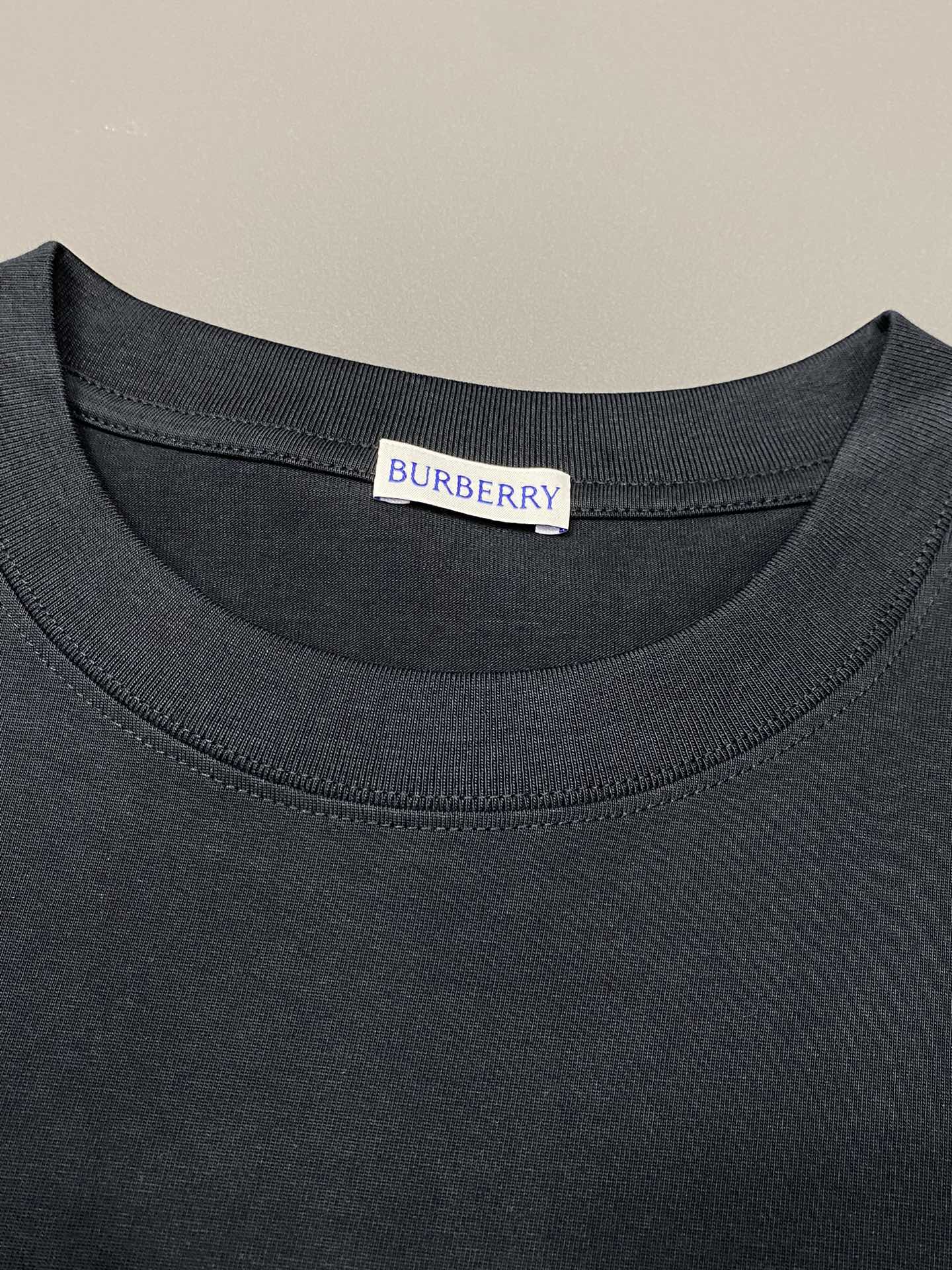    。Burberry巴宝莉💥独家专供新款原单男士休闲春夏短袖 高端  高端版本 时尚百搭爆款⚠️⚠️