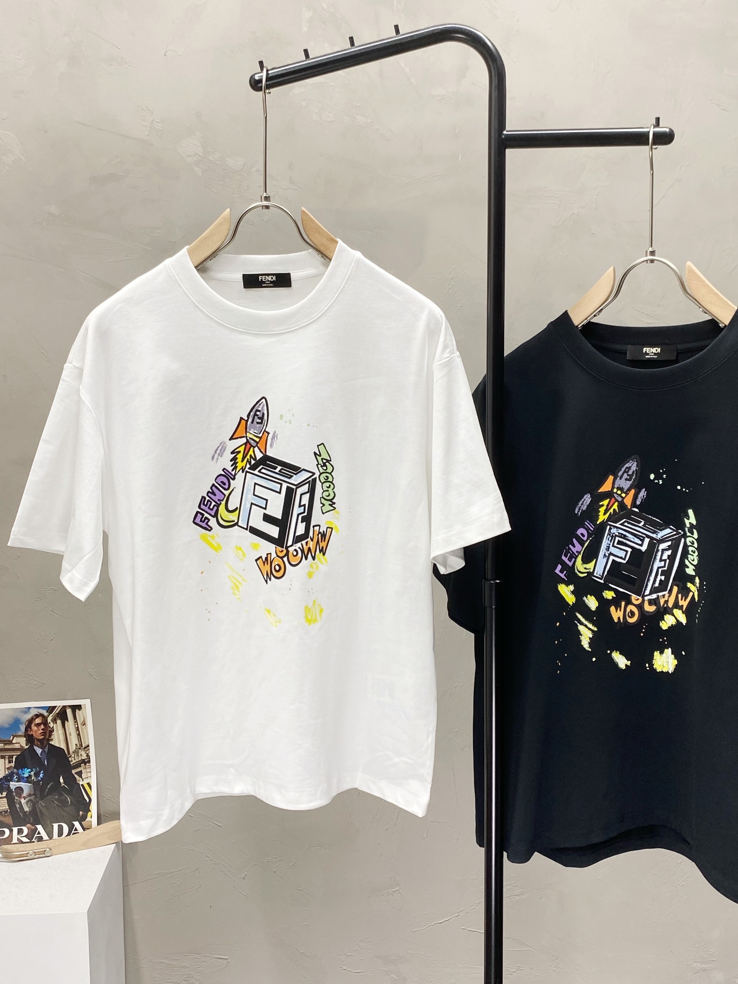    。FENDI芬迪💥独家专供新款原单男士休闲春夏短袖 高端  高端版本 时尚百搭爆款⚠️⚠️✨✨进口