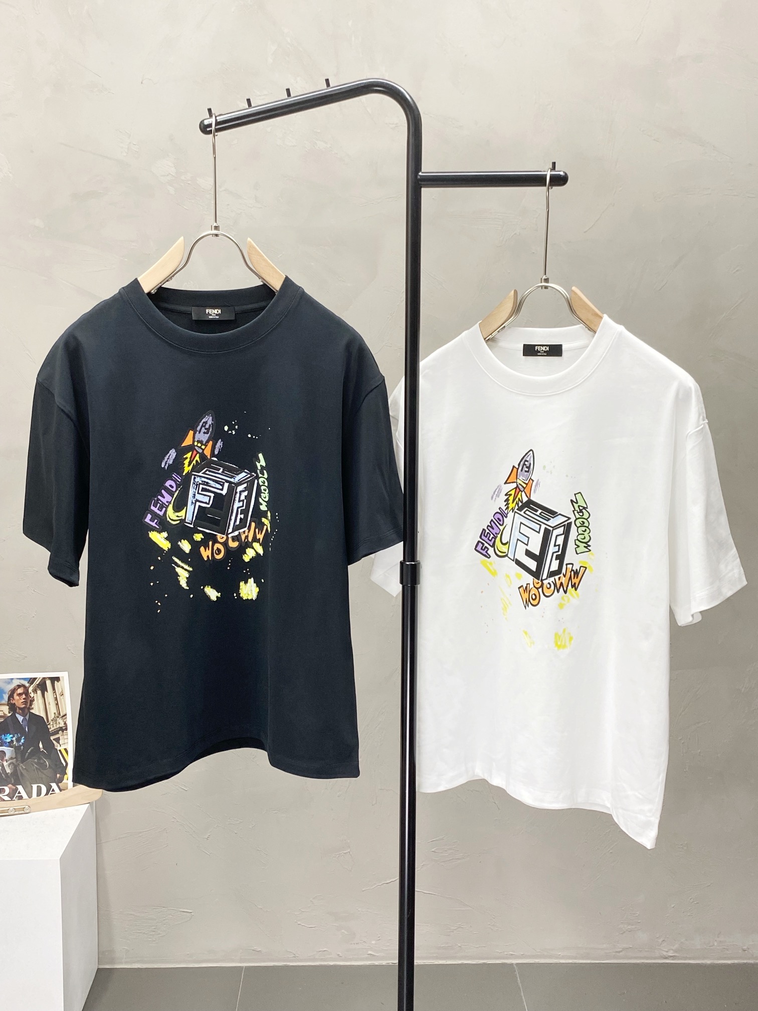    。FENDI芬迪💥独家专供新款原单男士休闲春夏短袖 高端  高端版本 时尚百搭爆款⚠️⚠️✨✨进口