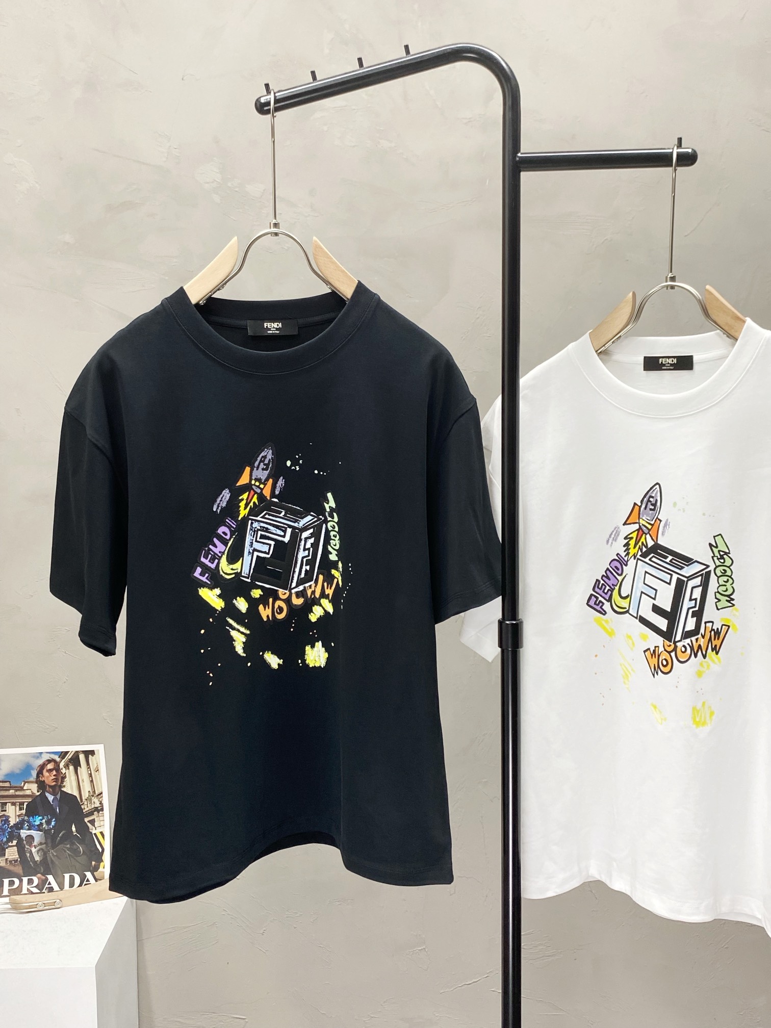    。FENDI芬迪💥独家专供新款原单男士休闲春夏短袖 高端  高端版本 时尚百搭爆款⚠️⚠️✨✨进口