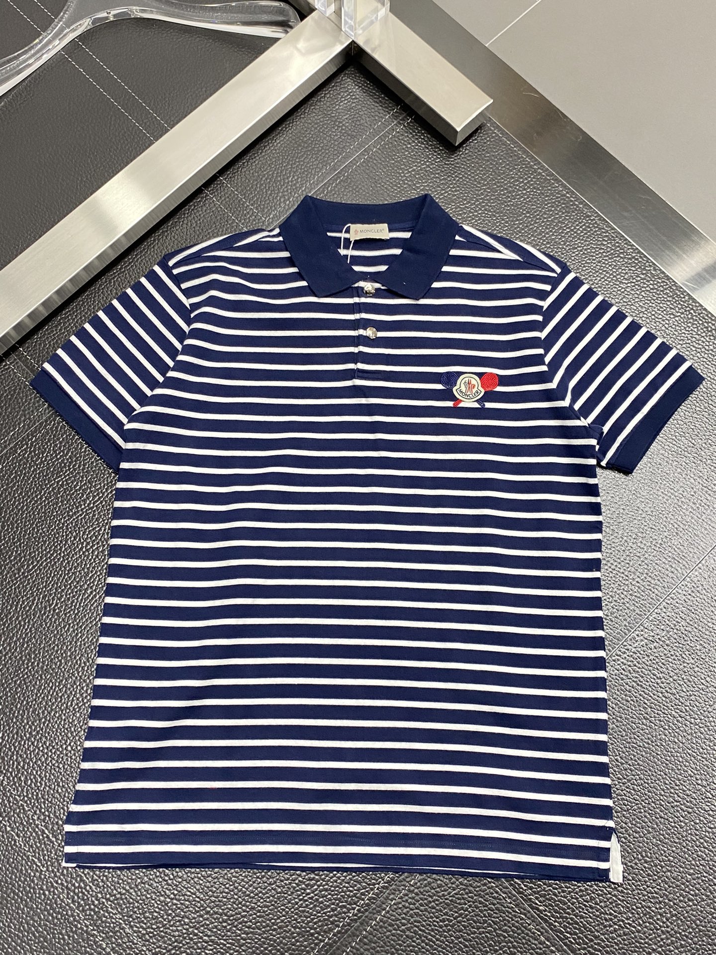  。Moncler蒙口💥独家专供新款原单男士休闲短袖 高端  高版本 时尚百搭爆款⚠️⚠️✨✨进口面料 