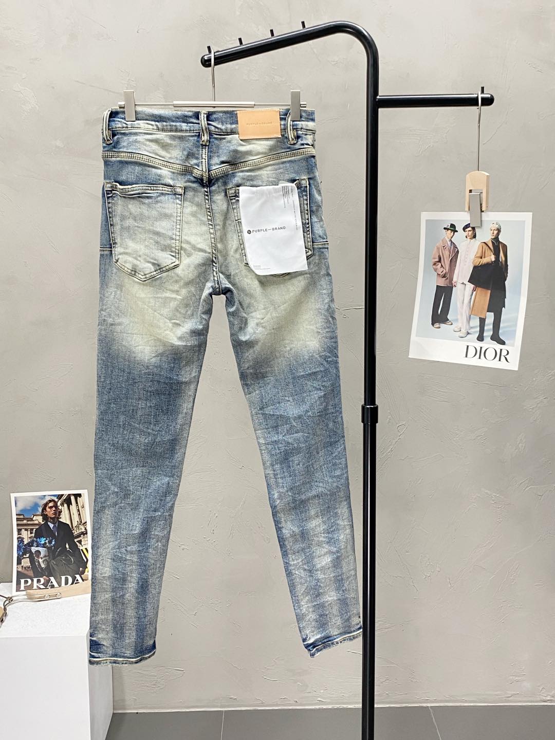  。PurPle Brand💥独家专供新款 修身款 小直筒 牛仔裤👖高端版本！专柜 面料 透气舒适度高，