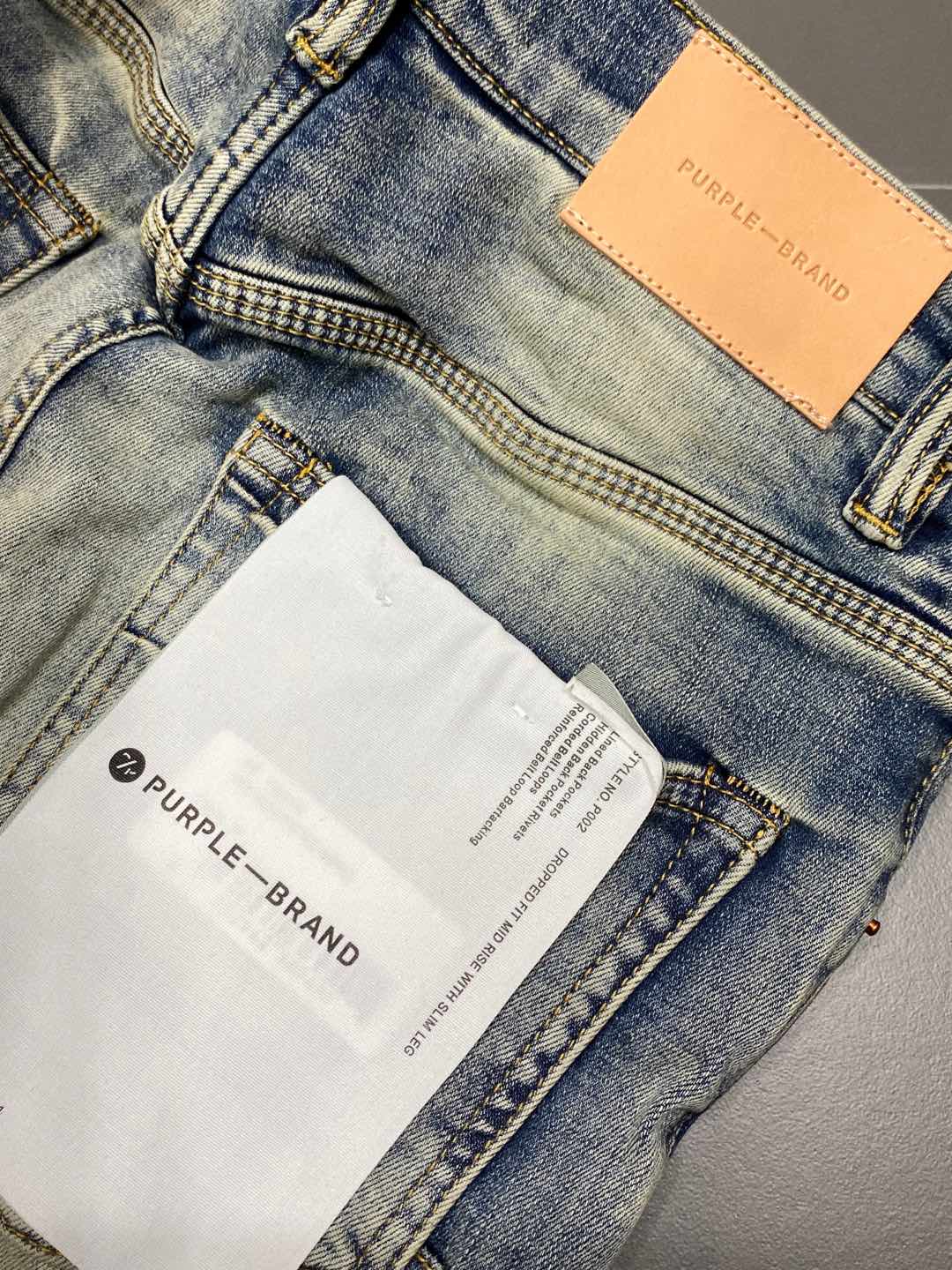  。PurPle Brand💥独家专供新款 修身款 小直筒 牛仔裤👖高端版本！专柜 面料 透气舒适度高，