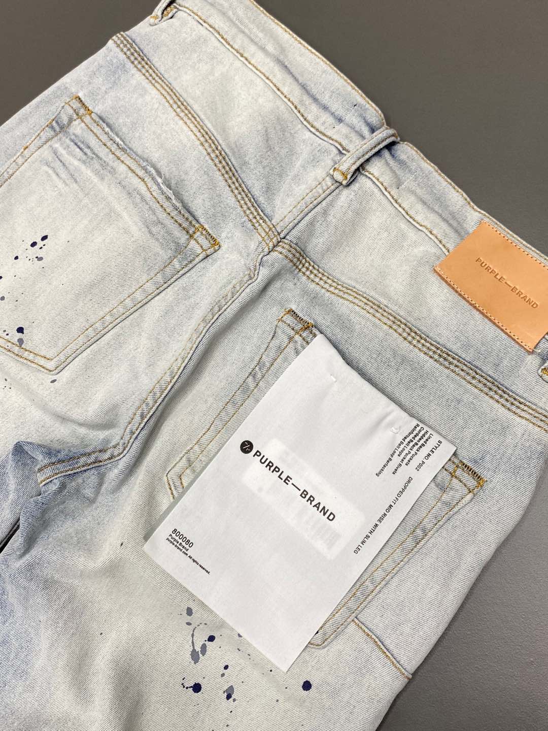  。PurPle Brand💥独家专供新款 直筒牛仔裤👖高端版本！专柜 面料 透气舒适度高，细节无可挑剔