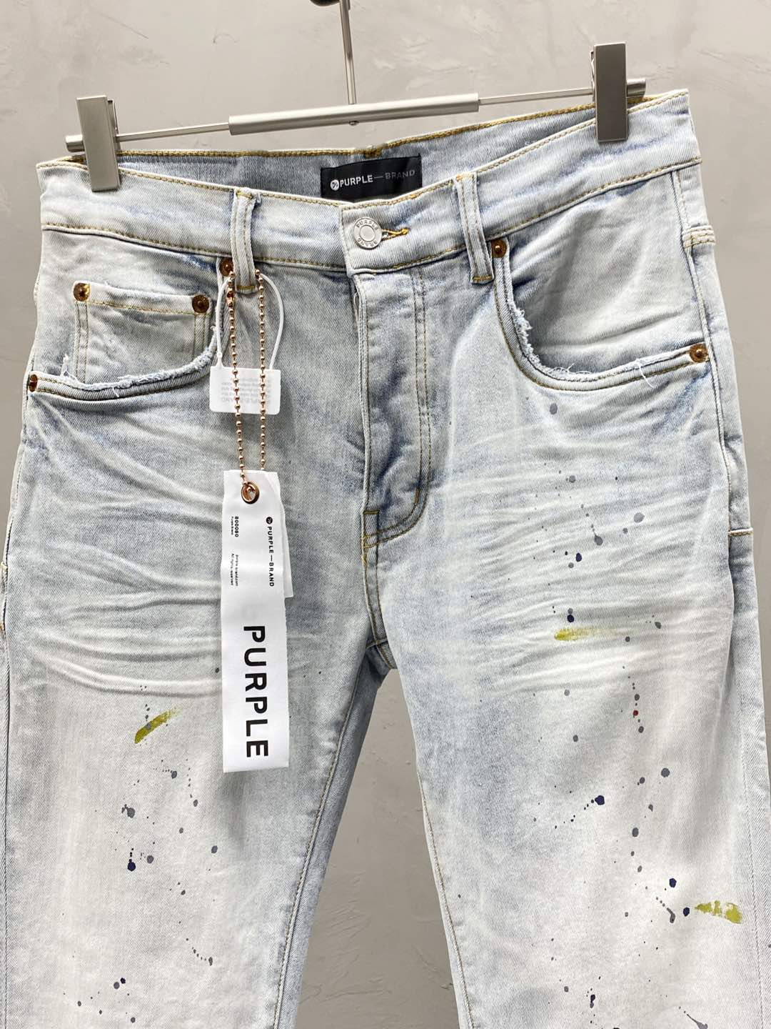  。PurPle Brand💥独家专供新款 直筒牛仔裤👖高端版本！专柜 面料 透气舒适度高，细节无可挑剔