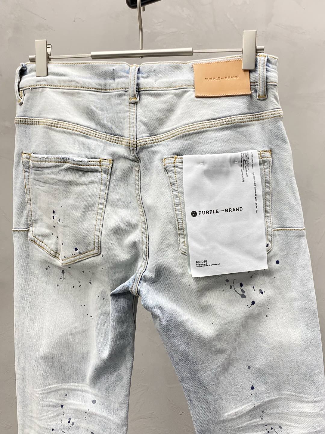  。PurPle Brand💥独家专供新款 直筒牛仔裤👖高端版本！专柜 面料 透气舒适度高，细节无可挑剔