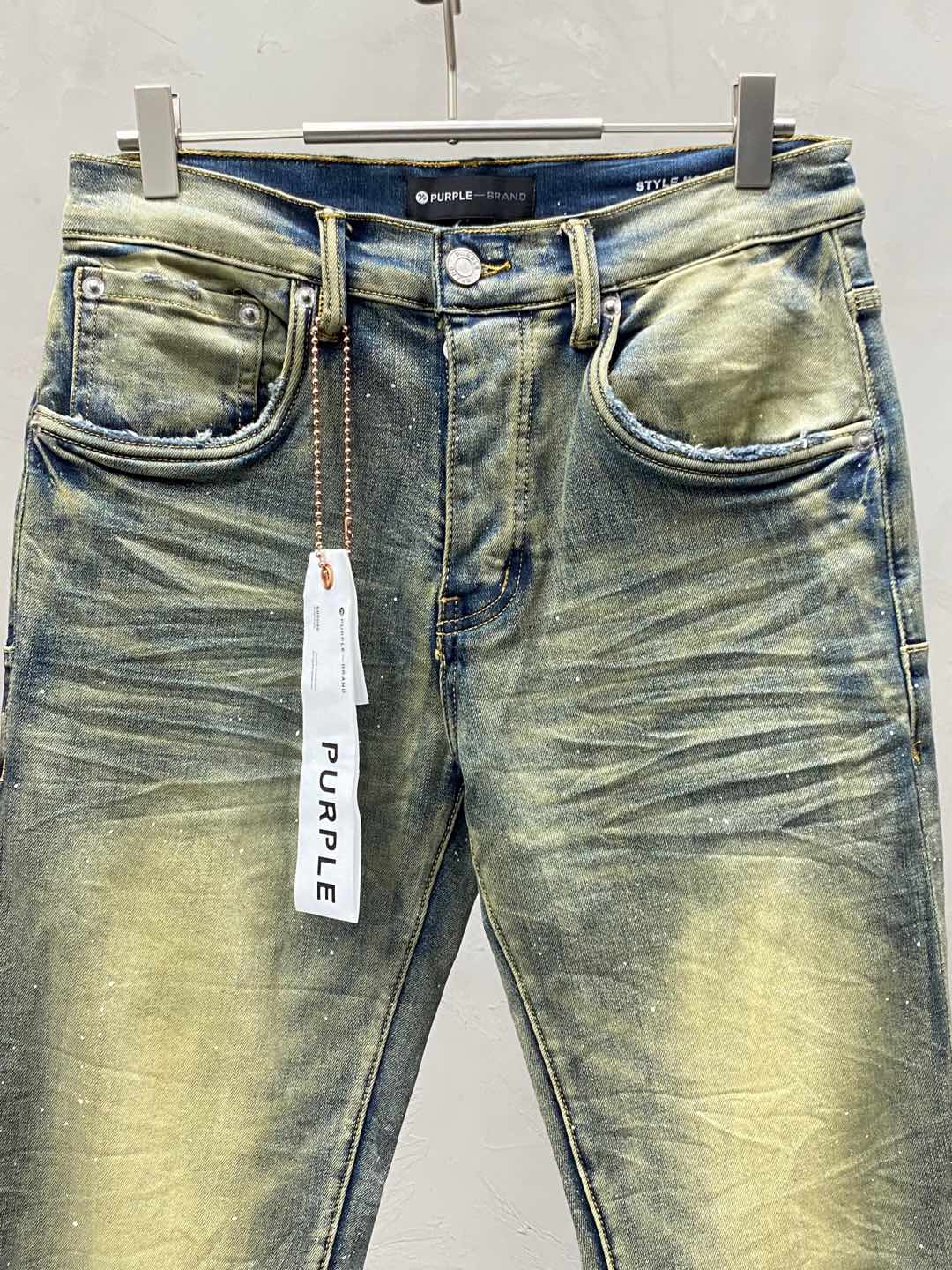  。PurPle Brand💥独家专供新款 直筒牛仔裤👖高端版本！专柜 面料 透气舒适度高，细节无可挑剔