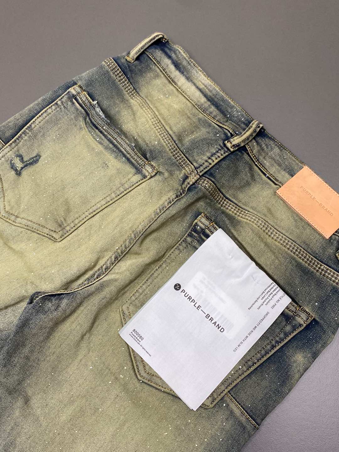  。PurPle Brand💥独家专供新款 直筒牛仔裤👖高端版本！专柜 面料 透气舒适度高，细节无可挑剔