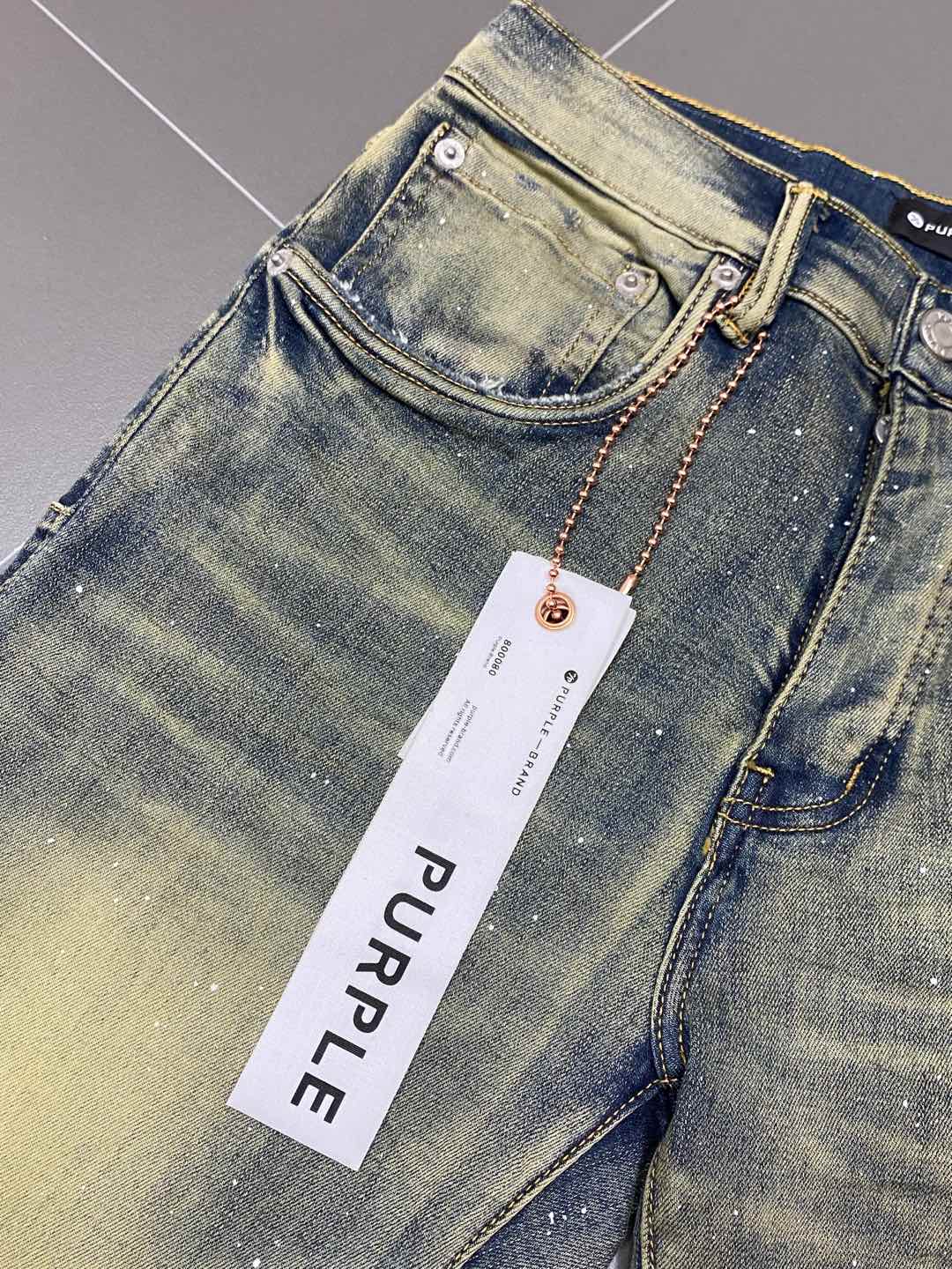  。PurPle Brand💥独家专供新款 直筒牛仔裤👖高端版本！专柜 面料 透气舒适度高，细节无可挑剔