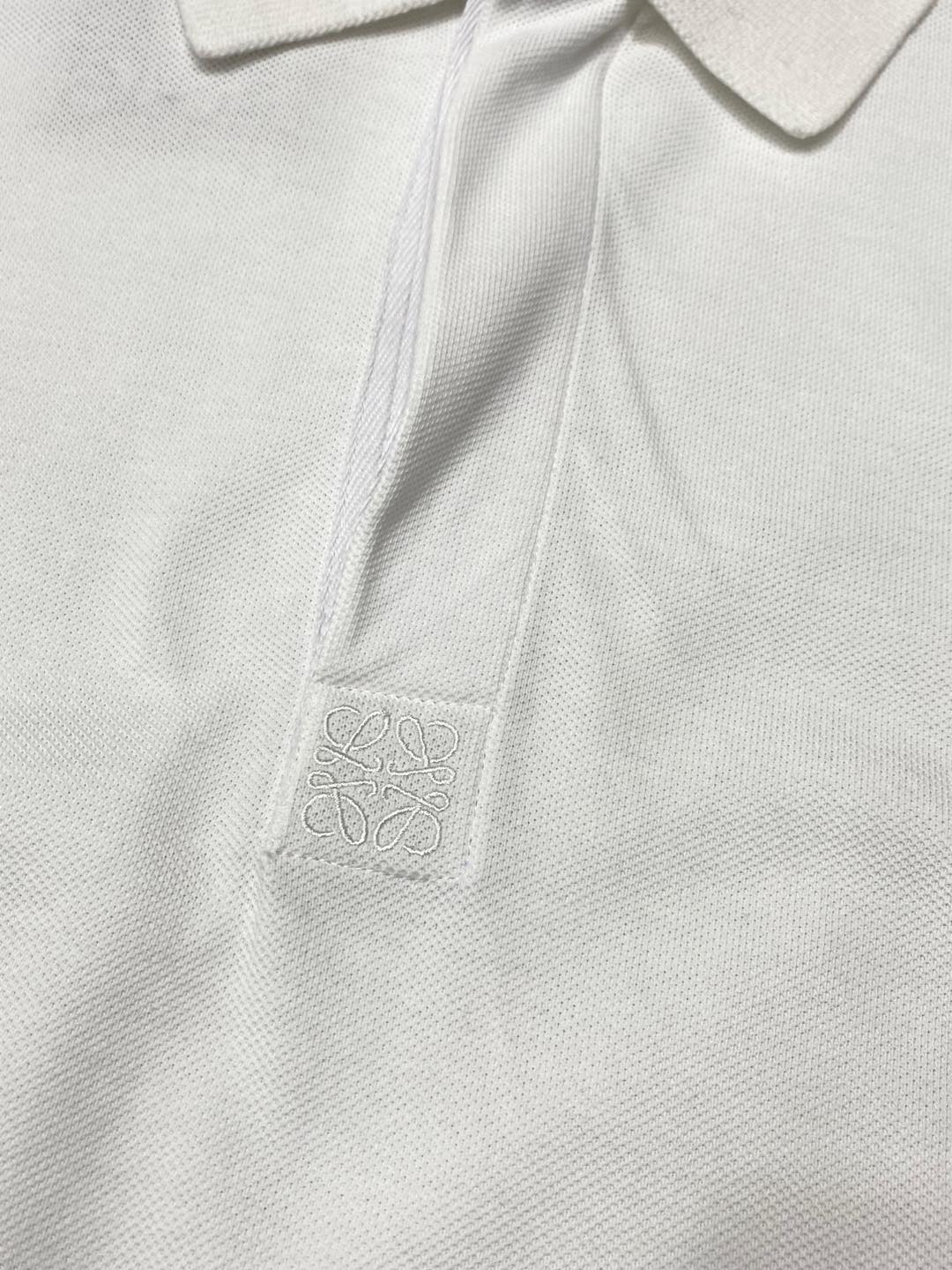  。LOEWE罗意威💥独家专供新款原单男士休闲春秋翻领短袖 高端  高端版本 时尚百搭爆款⚠️⚠️✨✨进