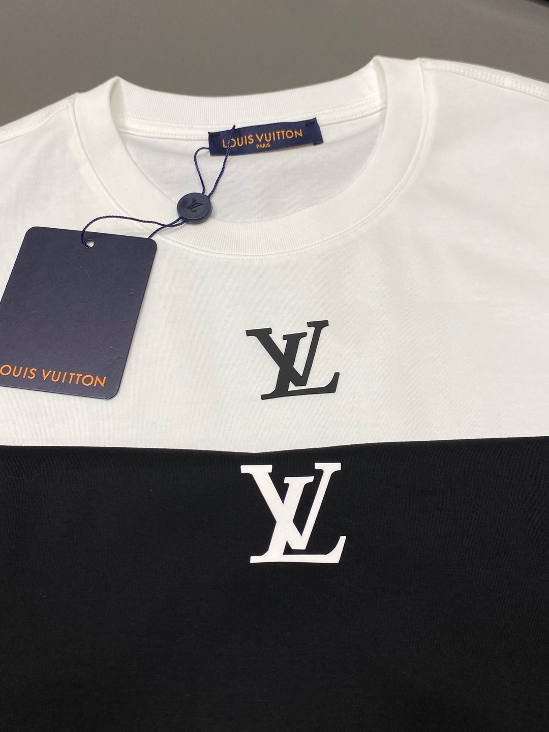    。Louis Vuitton路易威登💥独家专供新款原单男士休闲春夏短袖 高端  高端版本 时尚百搭