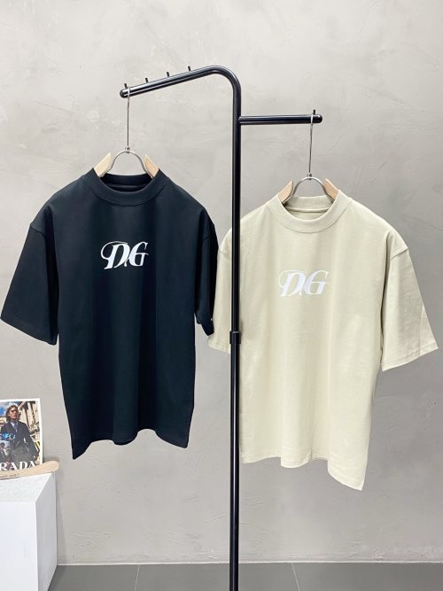 Dolce & Gabbana Men's Casual Short Sleeve T-Shirt - High-End Custom Design 1 Dolce & Gabbana Men's Casual Short Sleeve T-Shirt - High-End Custom Design