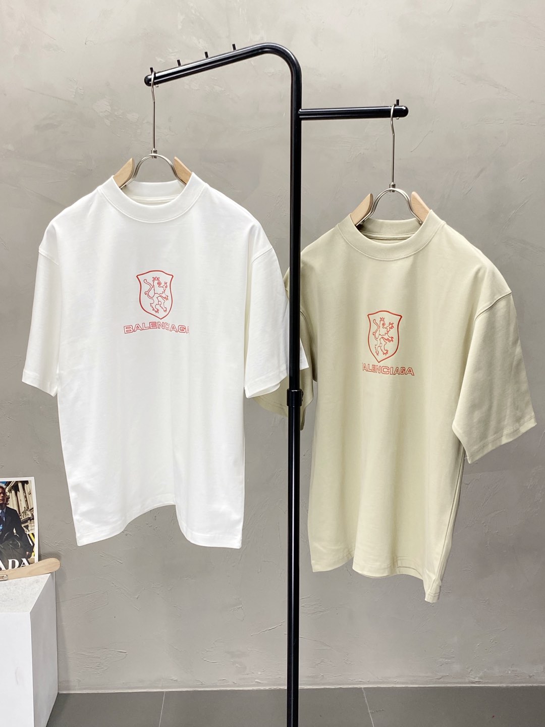 Balenciaga Men's Casual Short Sleeve T-Shirt - Soft & Comfortable