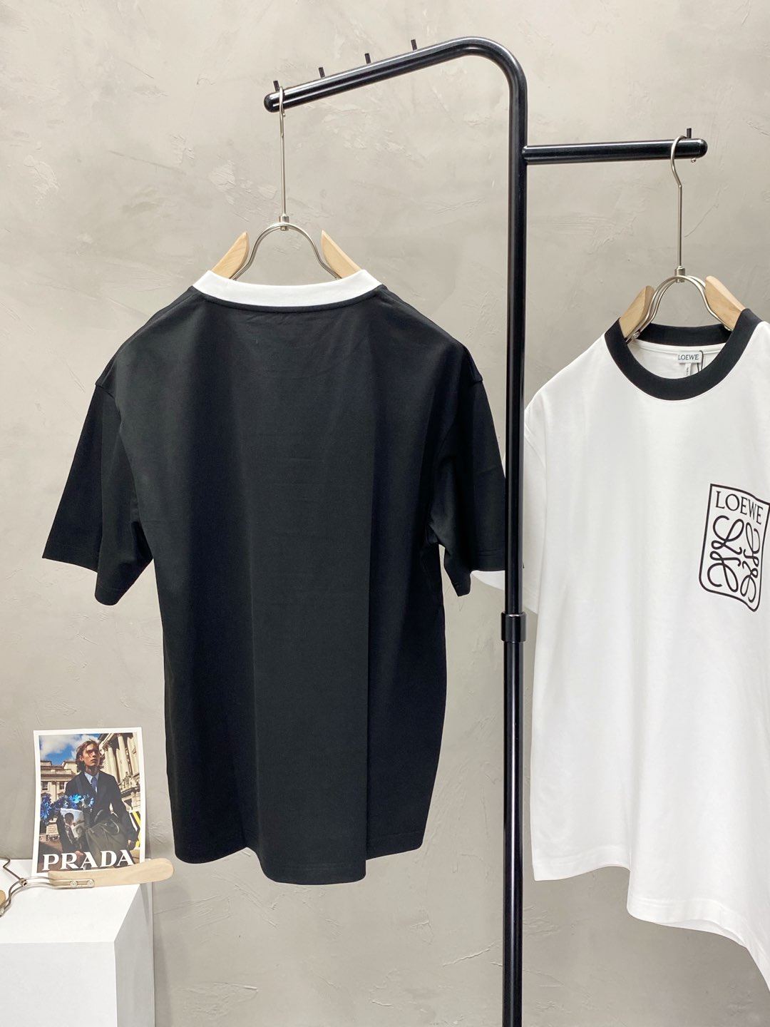  。Loewe罗意威💥独家专供新款原单男士休闲短袖 高端  高版本 时尚百搭爆款⚠️⚠️✨✨进口面料 手