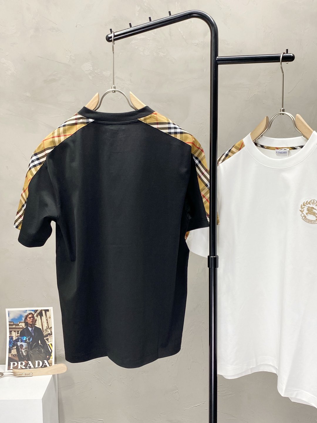  。Burberry巴宝莉💥独家专供新款原单男士休闲短袖 高端  高版本 时尚百搭爆款⚠️⚠️✨✨进口面