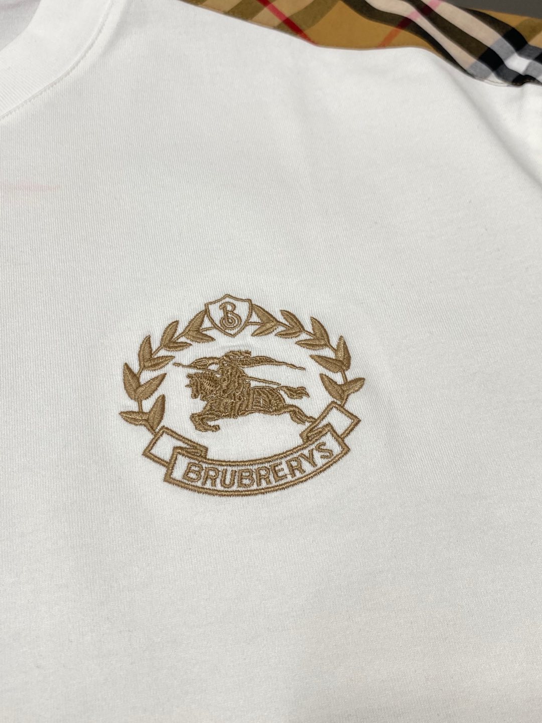  。Burberry巴宝莉💥独家专供新款原单男士休闲短袖 高端  高版本 时尚百搭爆款⚠️⚠️✨✨进口面