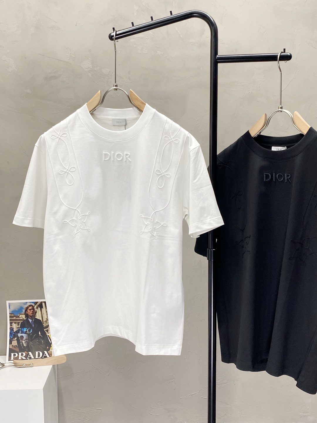  。Dior迪奥💥独家专供新款原单男士休闲短袖 高端  高版本 时尚百搭爆款⚠️⚠️✨✨进口面料 手感超