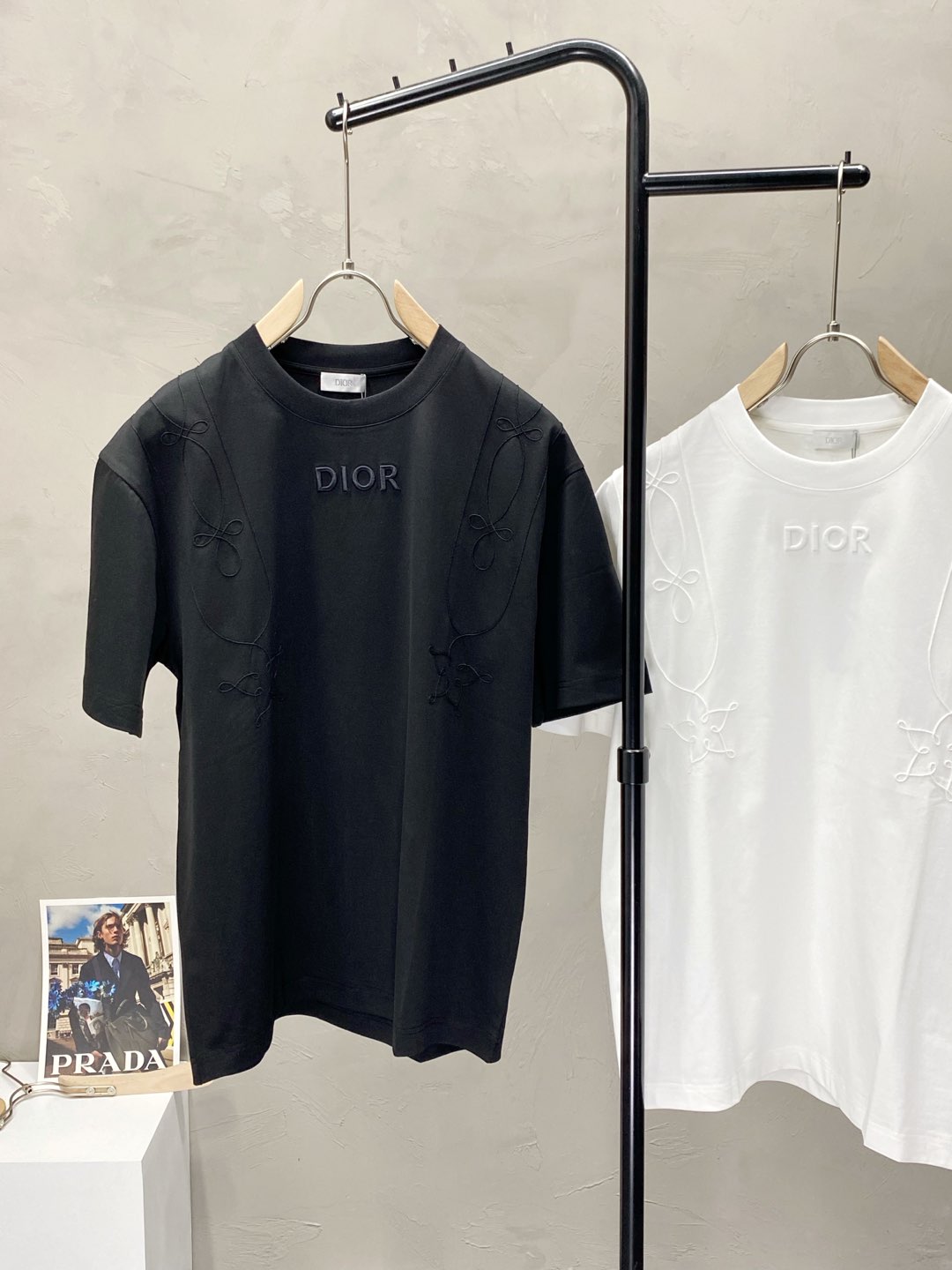  。Dior迪奥💥独家专供新款原单男士休闲短袖 高端  高版本 时尚百搭爆款⚠️⚠️✨✨进口面料 手感超