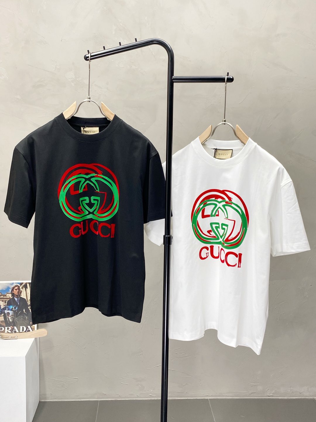  。Gucci古驰💥独家专供新款原单男士休闲短袖 高端  高版本 时尚百搭爆款⚠️⚠️✨✨进口面料 手感