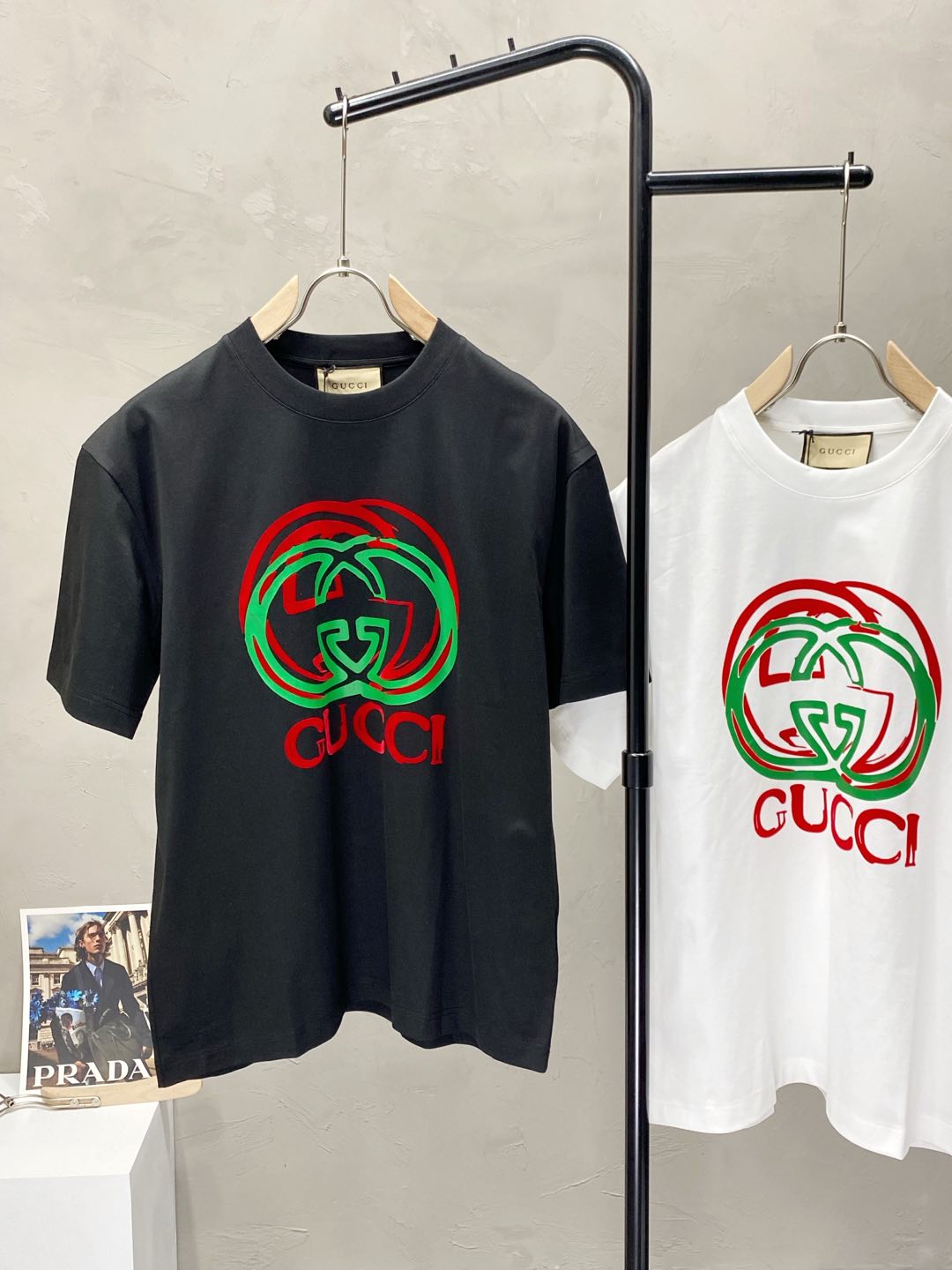  。Gucci古驰💥独家专供新款原单男士休闲短袖 高端  高版本 时尚百搭爆款⚠️⚠️✨✨进口面料 手感