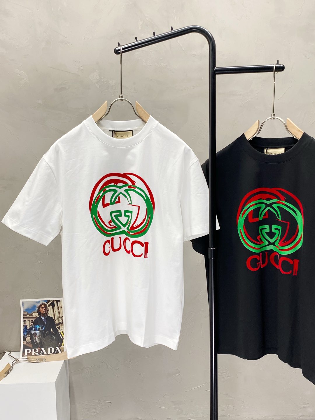  。Gucci古驰💥独家专供新款原单男士休闲短袖 高端  高版本 时尚百搭爆款⚠️⚠️✨✨进口面料 手感