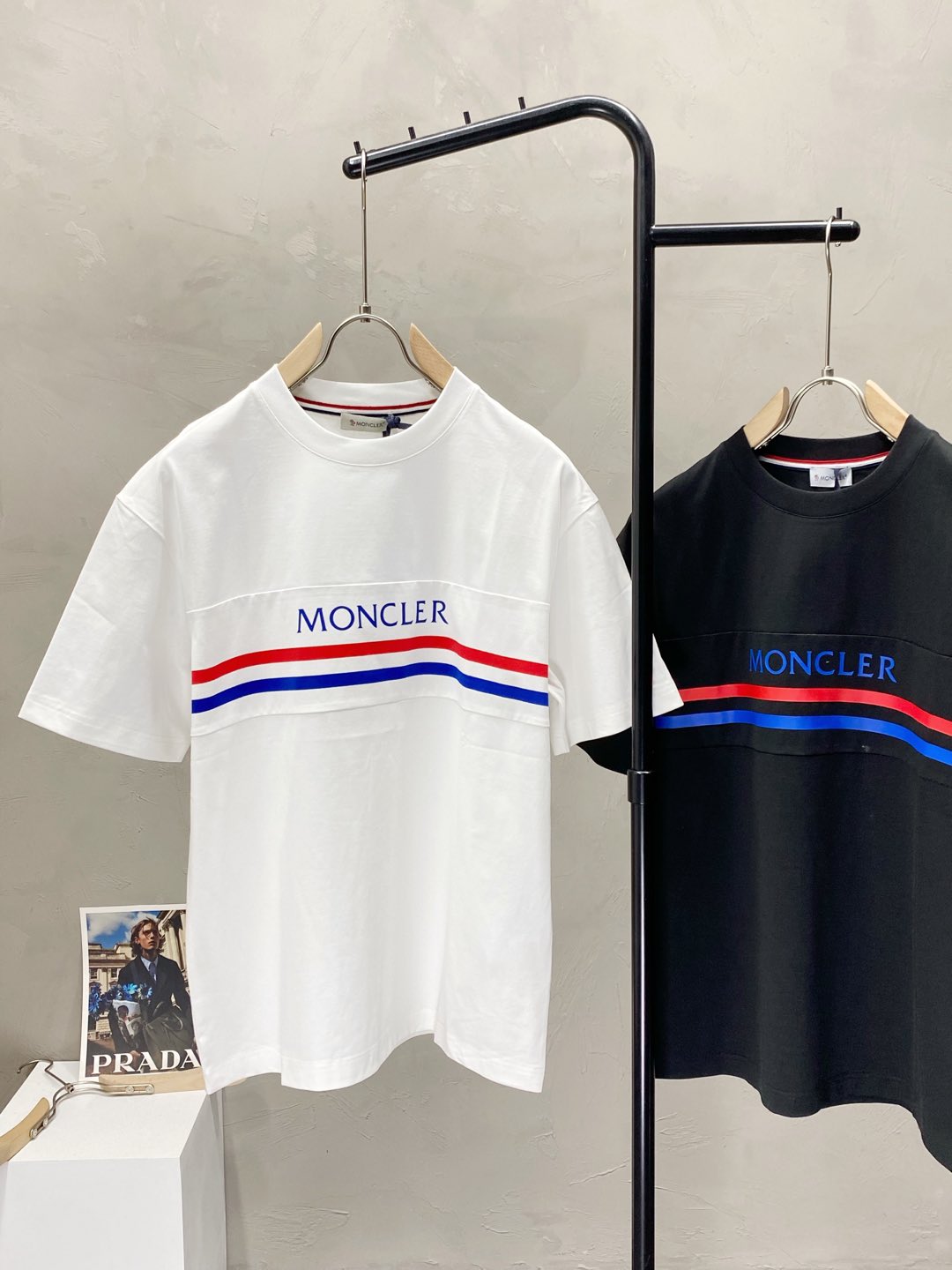  。Moncler蒙口💥独家专供新款原单男士休闲短袖 高端  高版本 时尚百搭爆款⚠️⚠️✨✨进口面料 
