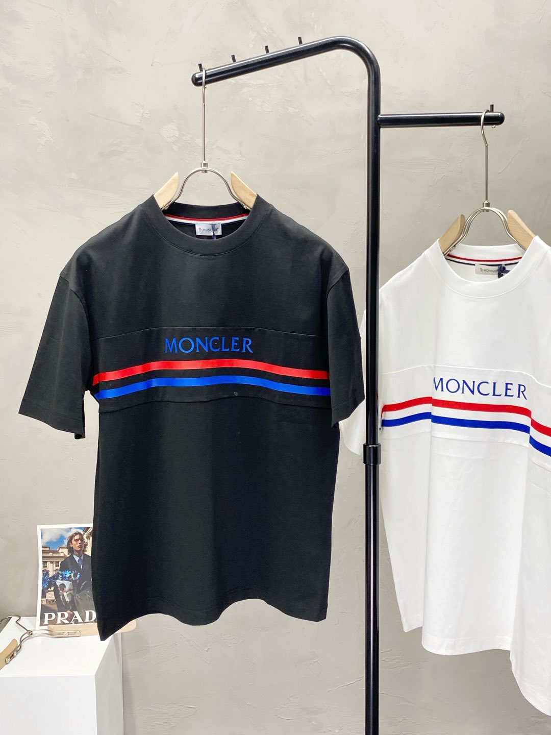 。Moncler蒙口💥独家专供新款原单男士休闲短袖 高端  高版本 时尚百搭爆款⚠️⚠️✨✨进口面料 
