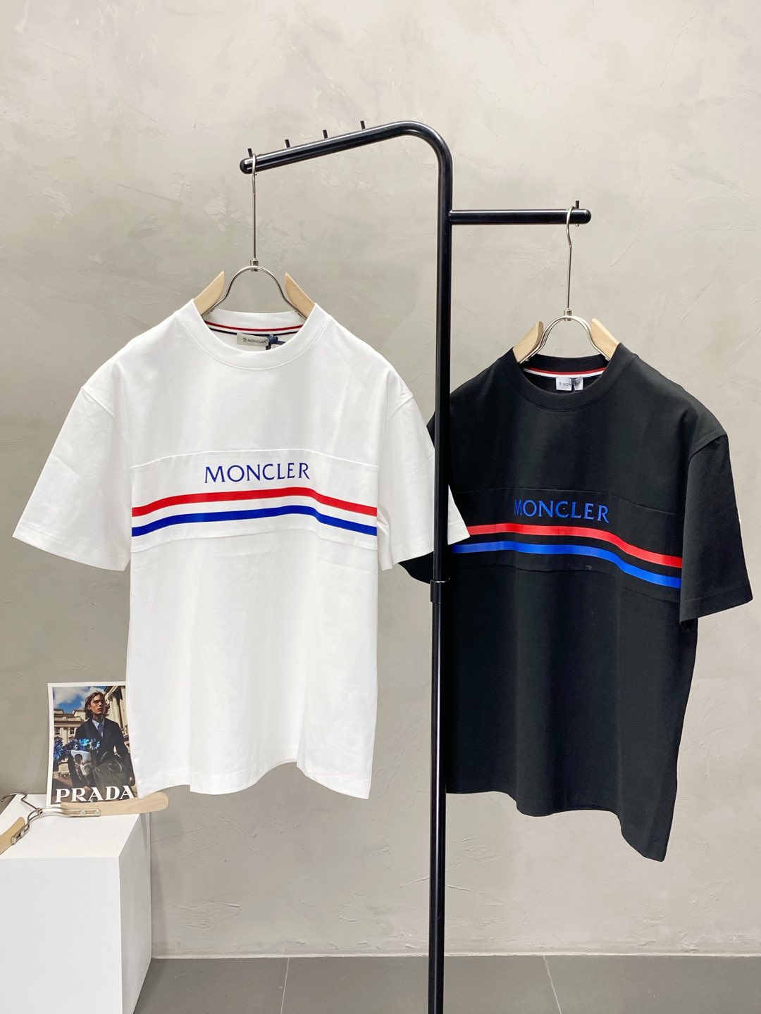  。Moncler蒙口💥独家专供新款原单男士休闲短袖 高端  高版本 时尚百搭爆款⚠️⚠️✨✨进口面料 